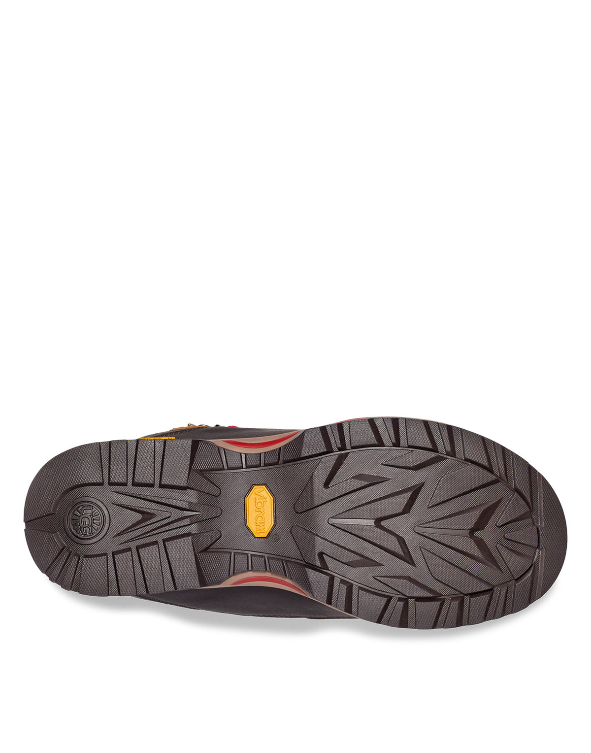 UGG Stivali Brecken Stringati Chestnut