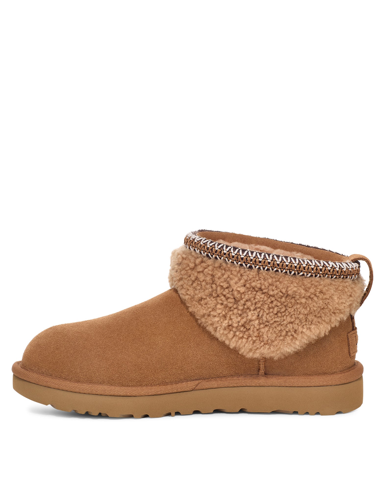 UGG Stivaletti Classic Ultra Mini Maxi Curly Chestnut