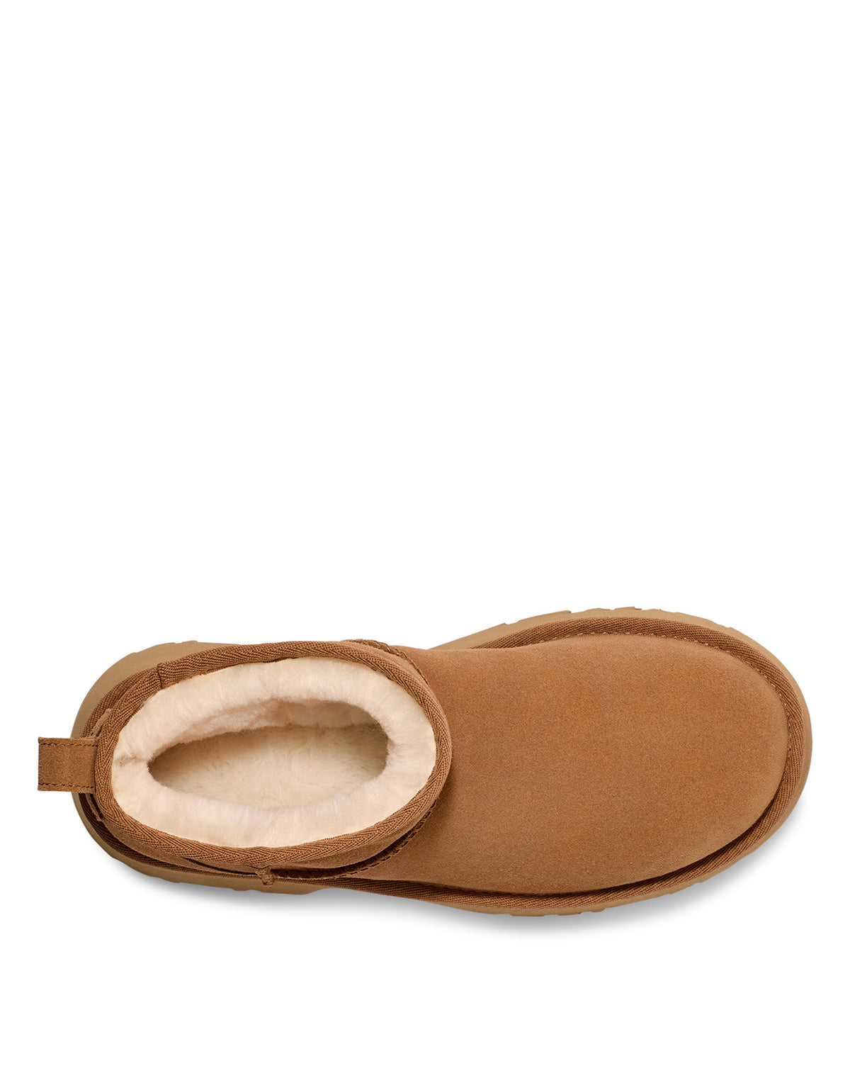 Bottines UGG Classic Ultra Mini New Heights couleur châtaigne