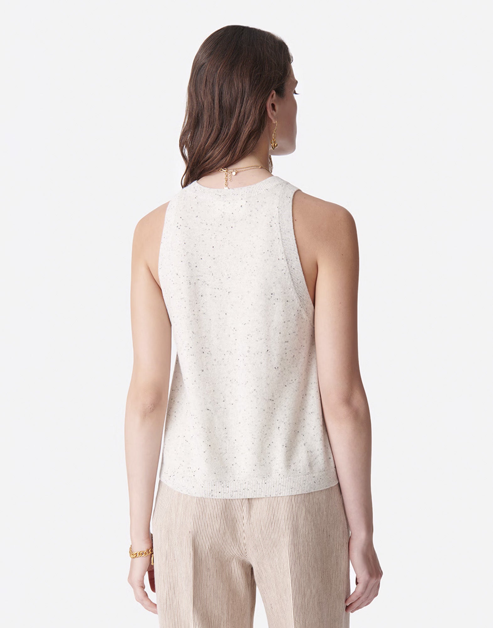 VANESSA BRUNO Canotta Désirée in Lana Merino Nuage