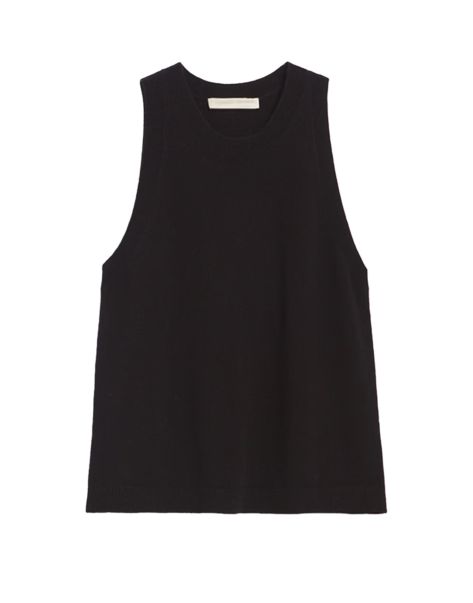 VANESSA BRUNO Canotta Désirée in Lana Merino Noir
