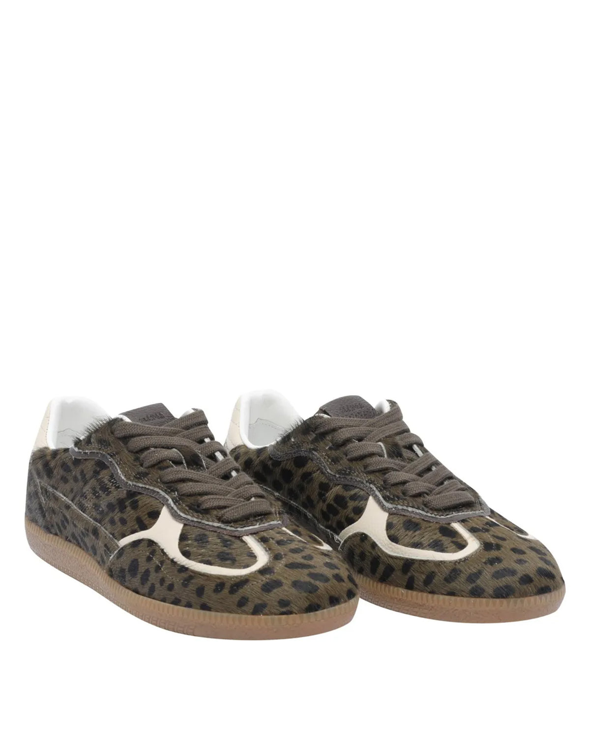 Baskets ALOHAS Tb.490 Rife en cuir vert doux
