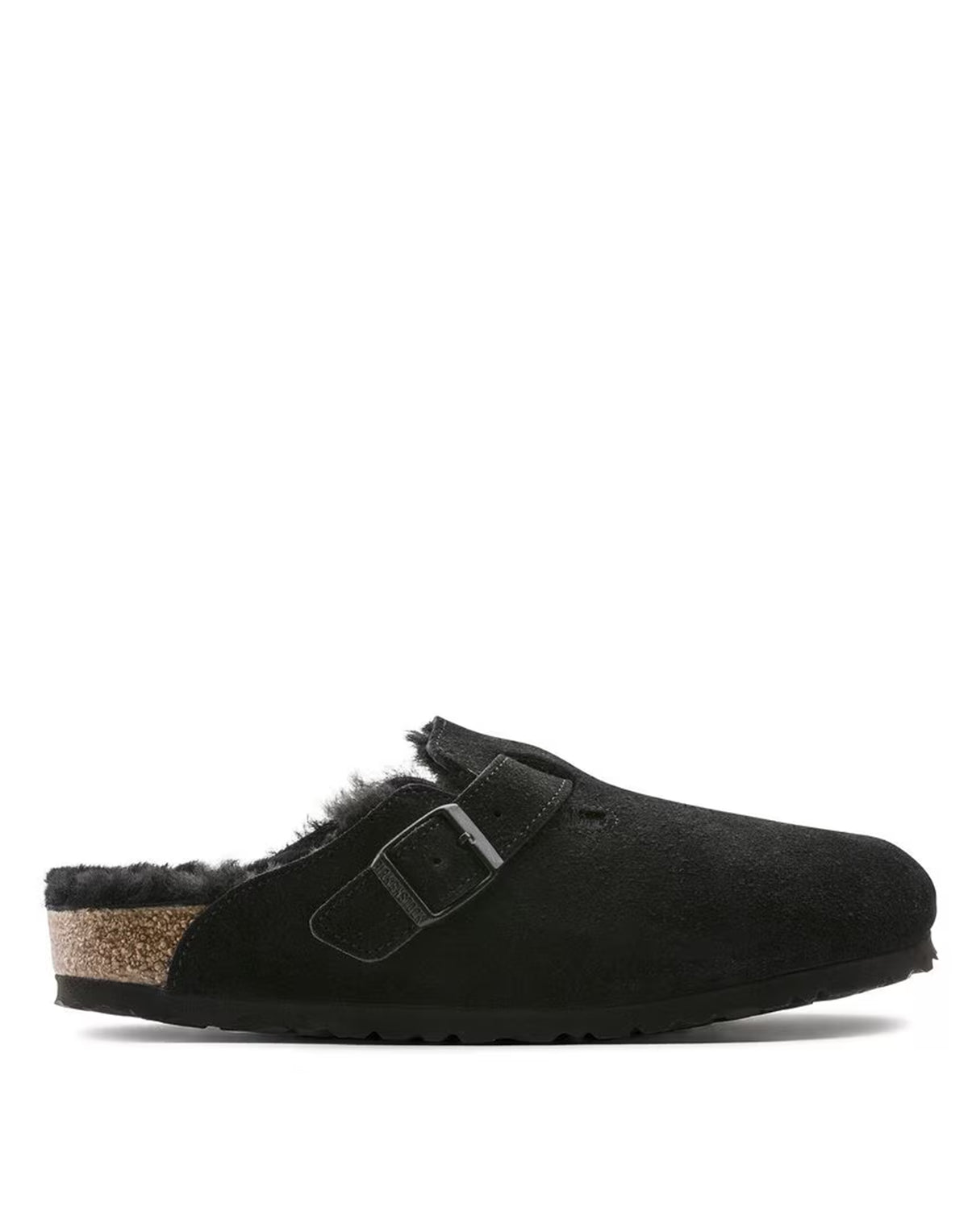 BIRKENSTOCK Boston Shearling Scamosciato Black