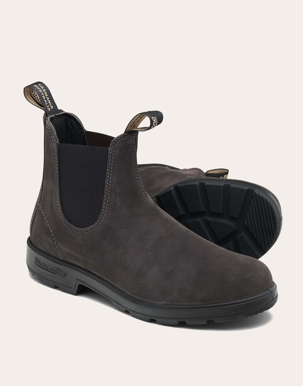 BLUNDSTONE 2413 Originals Chelsea Boots Grigio Scuro e Nero