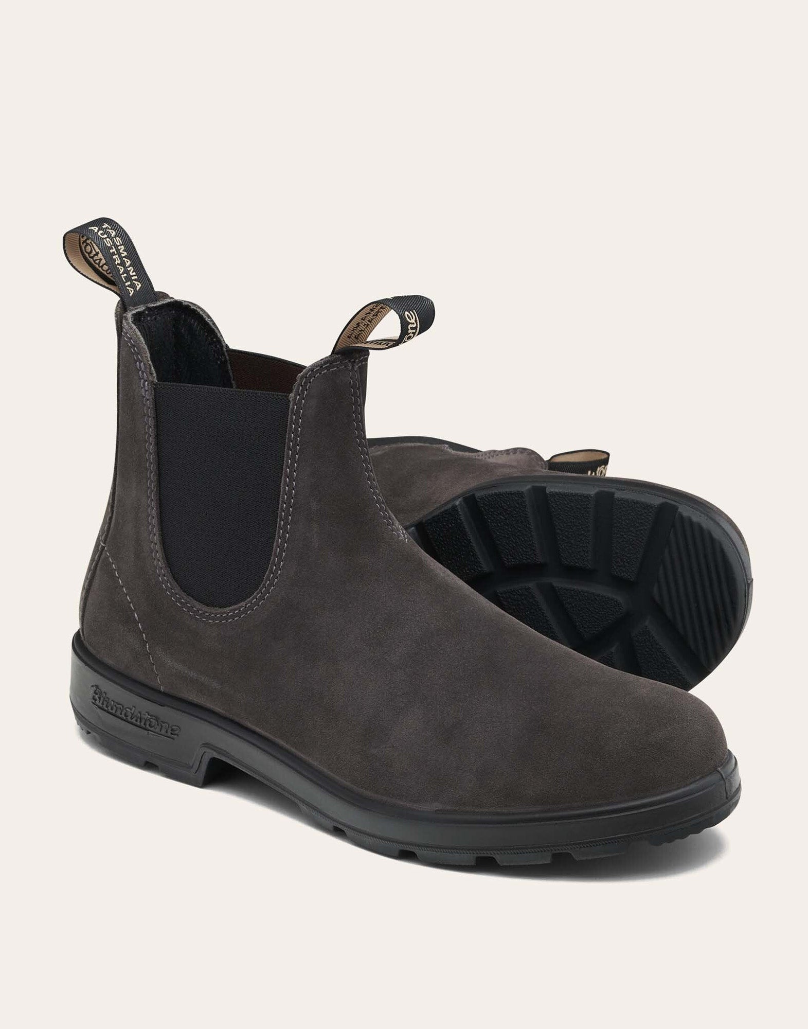 BLUNDSTONE 2413 Originals Chelsea Boots Grigio Scuro e Nero