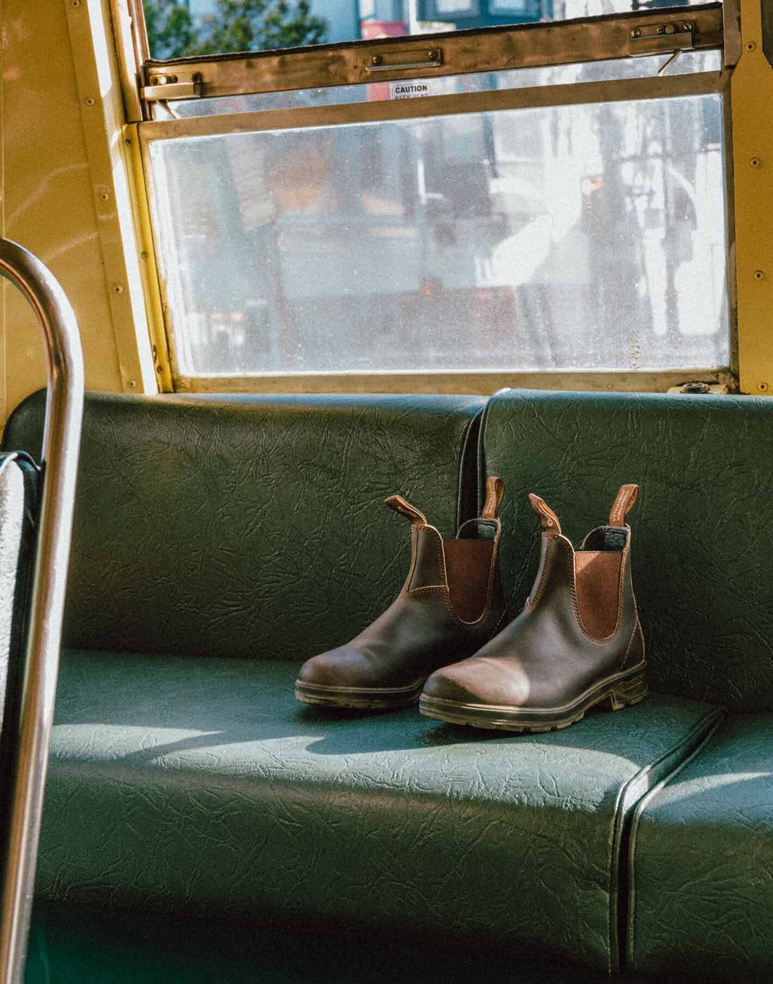 BLUNDSTONE 500 Originals Chelsea Boots Stout Brown