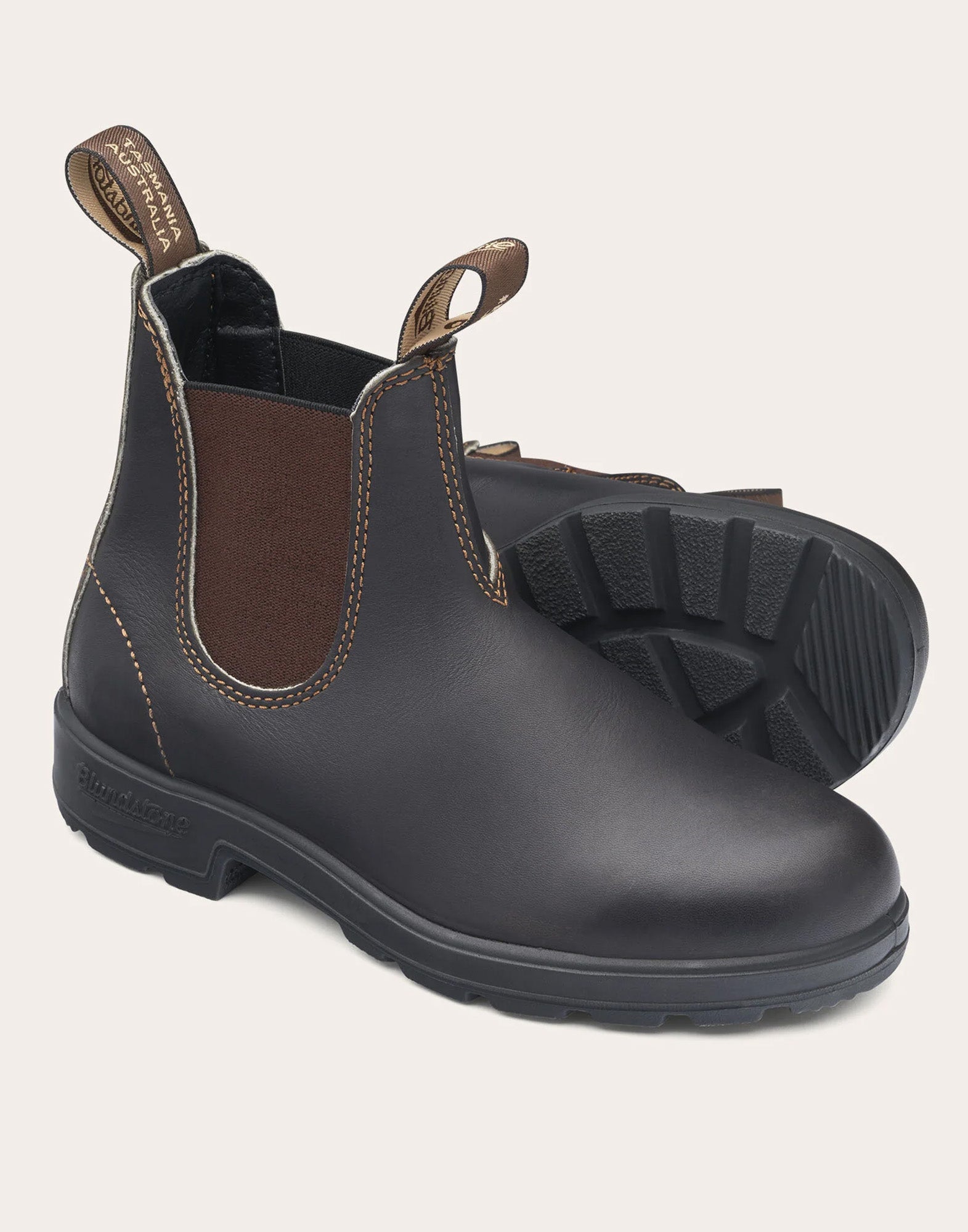 BLUNDSTONE 500 Originals Chelsea Boots Stout Brown