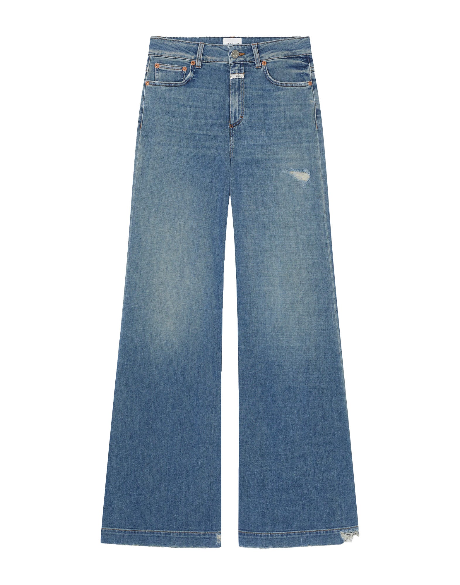 CLOSED Jeans Wide Glow Up in Denim Rigenerato