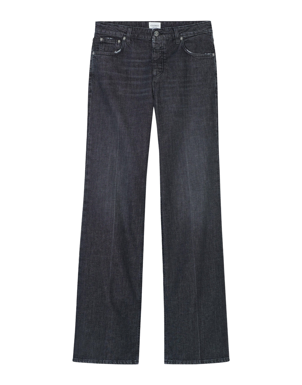 CLOSED Jeans Gillan Wide Fit a Vita Bassa Neri
