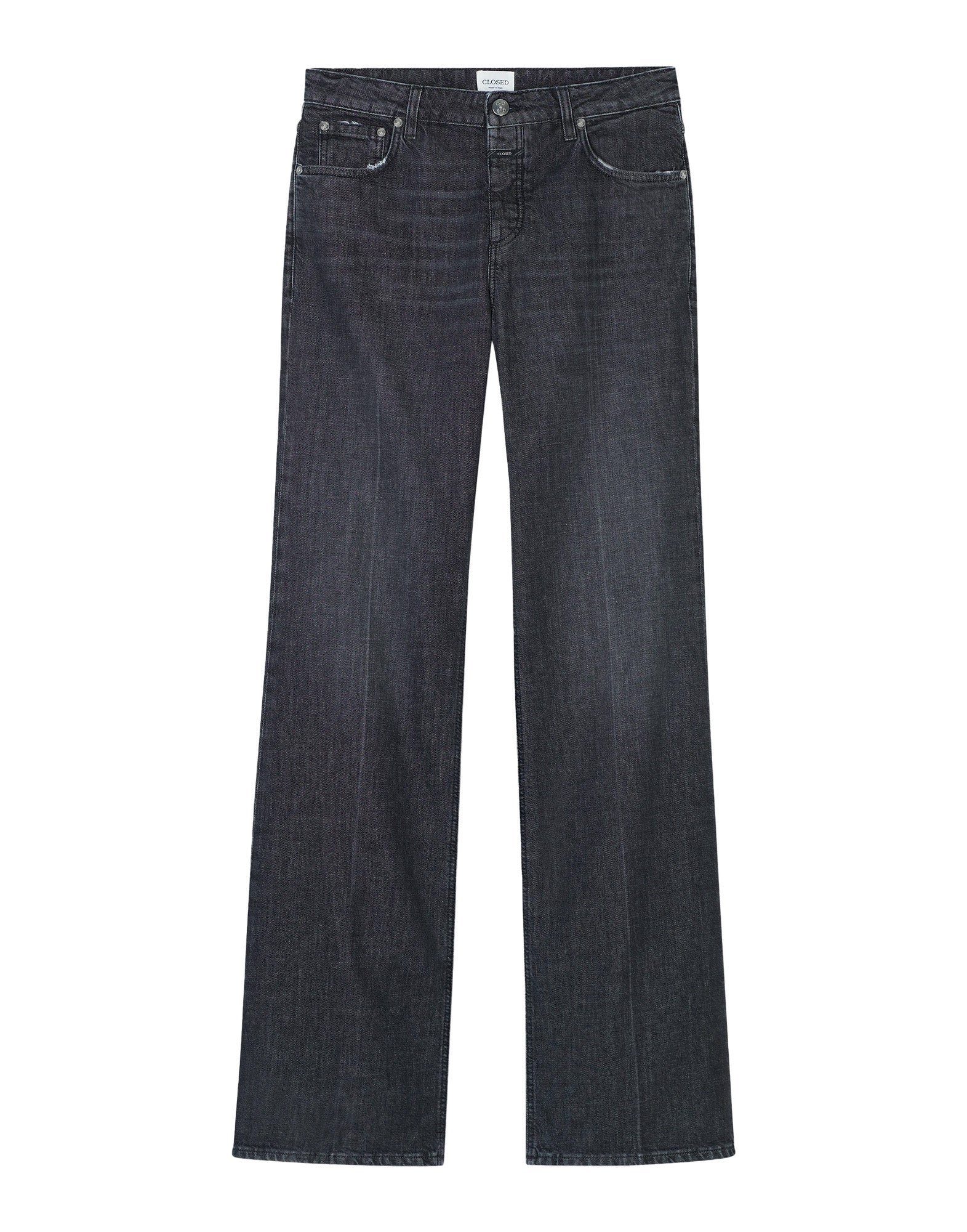 CLOSED Jeans Gillan Wide Fit a Vita Bassa Neri