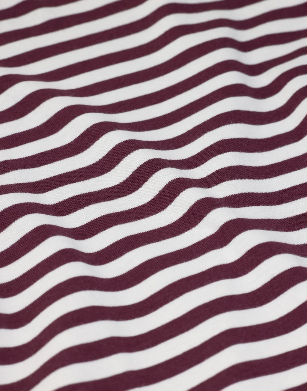 CLOSED T-shirt Rigata a Manica Lunga in Jersey di Cotone e Modal