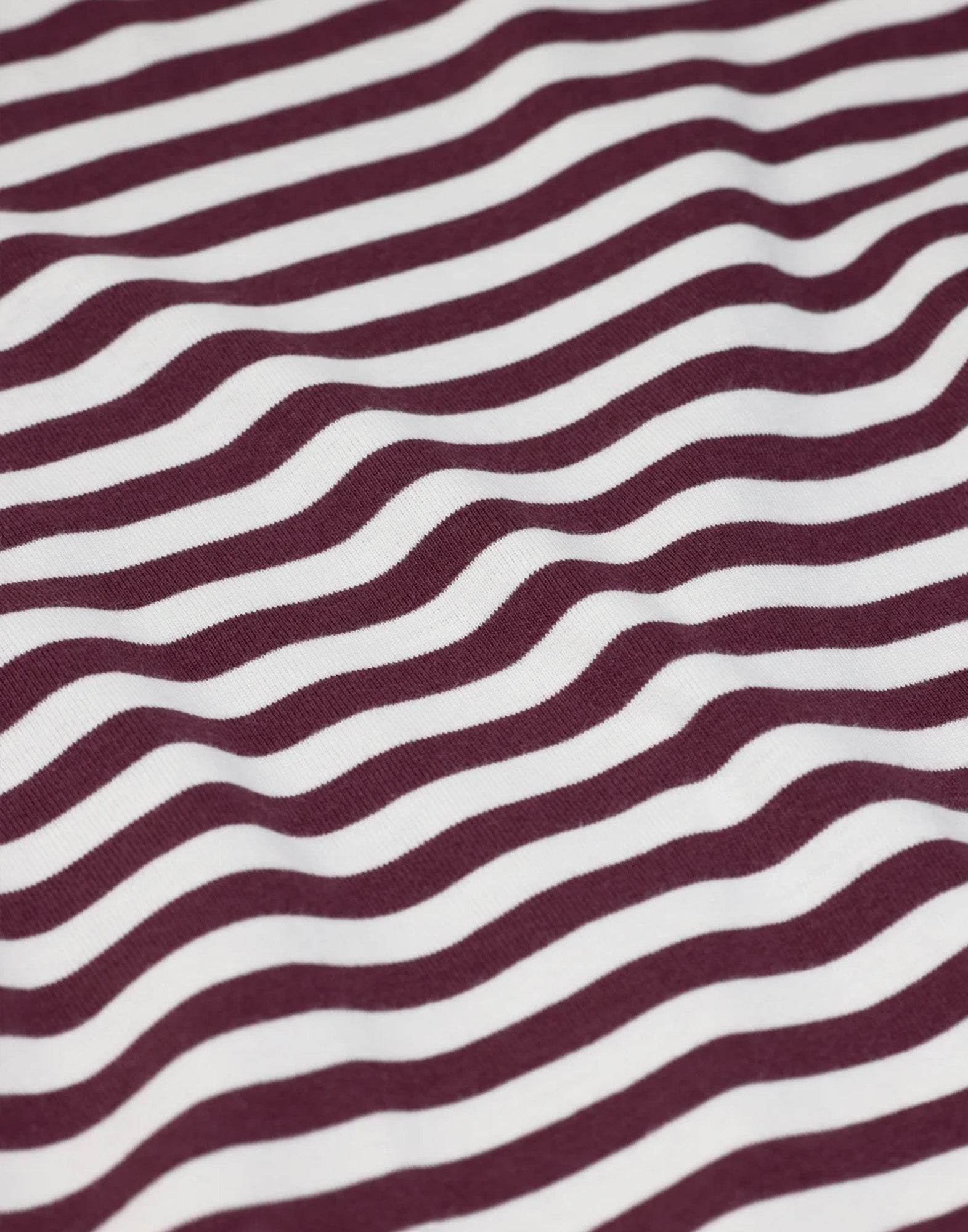 CLOSED T-shirt Rigata a Manica Lunga in Jersey di Cotone e Modal