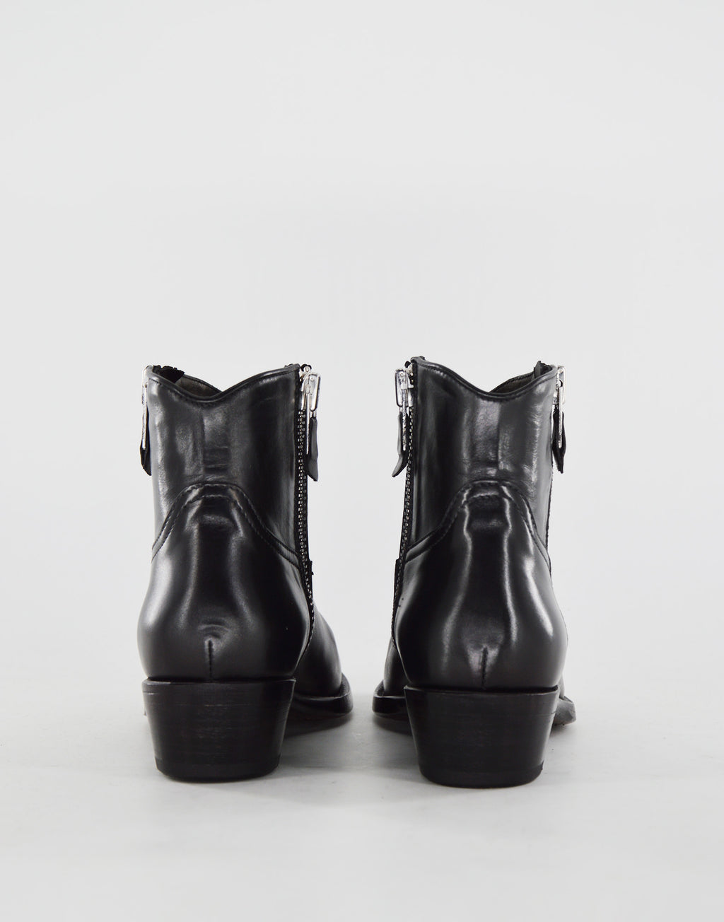 DAMY Tronchetti Bleu in Vitello Nero