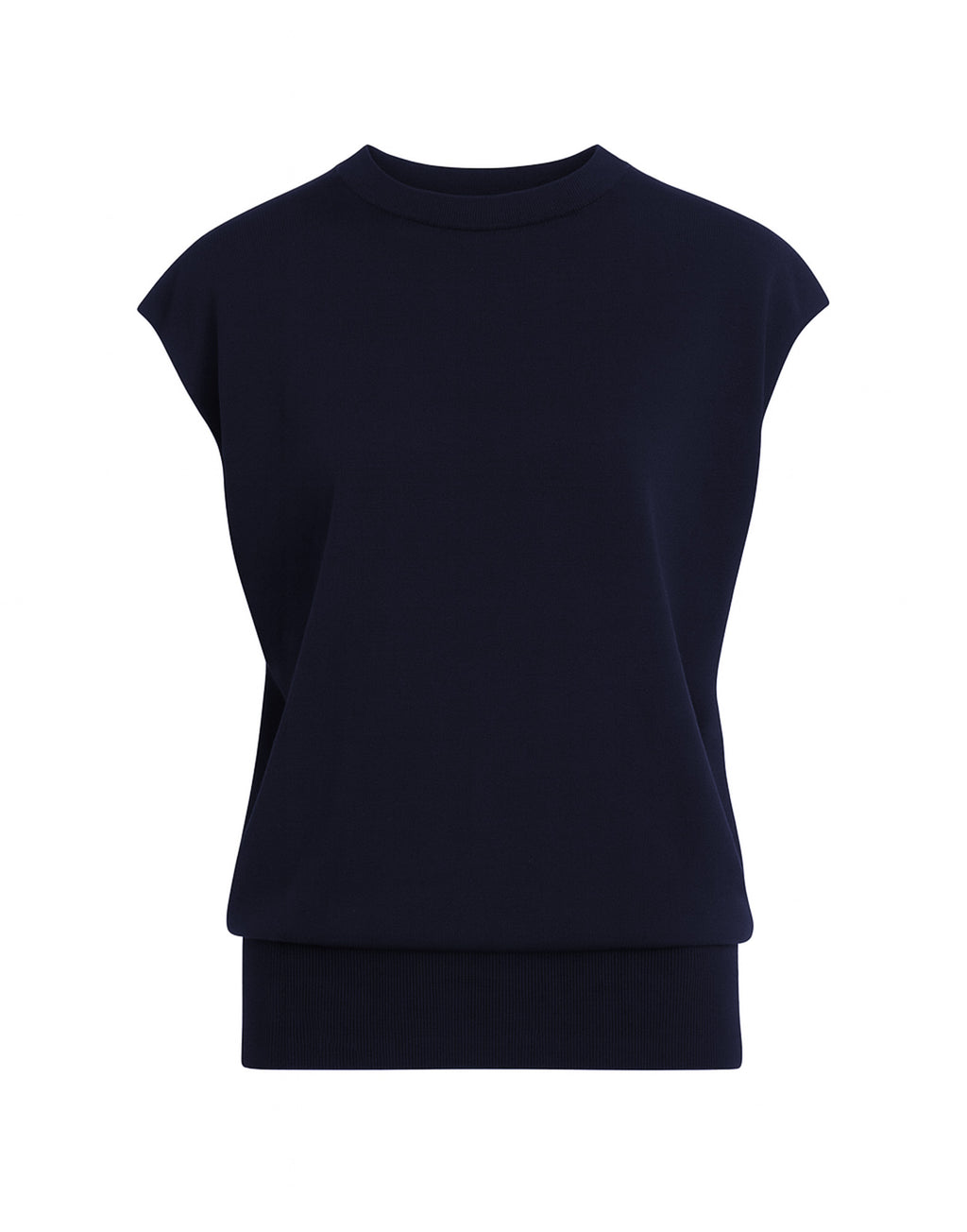 DEPARTMENT FIVE Gilet in Lana Merinos Extrafine con Oblò Navy