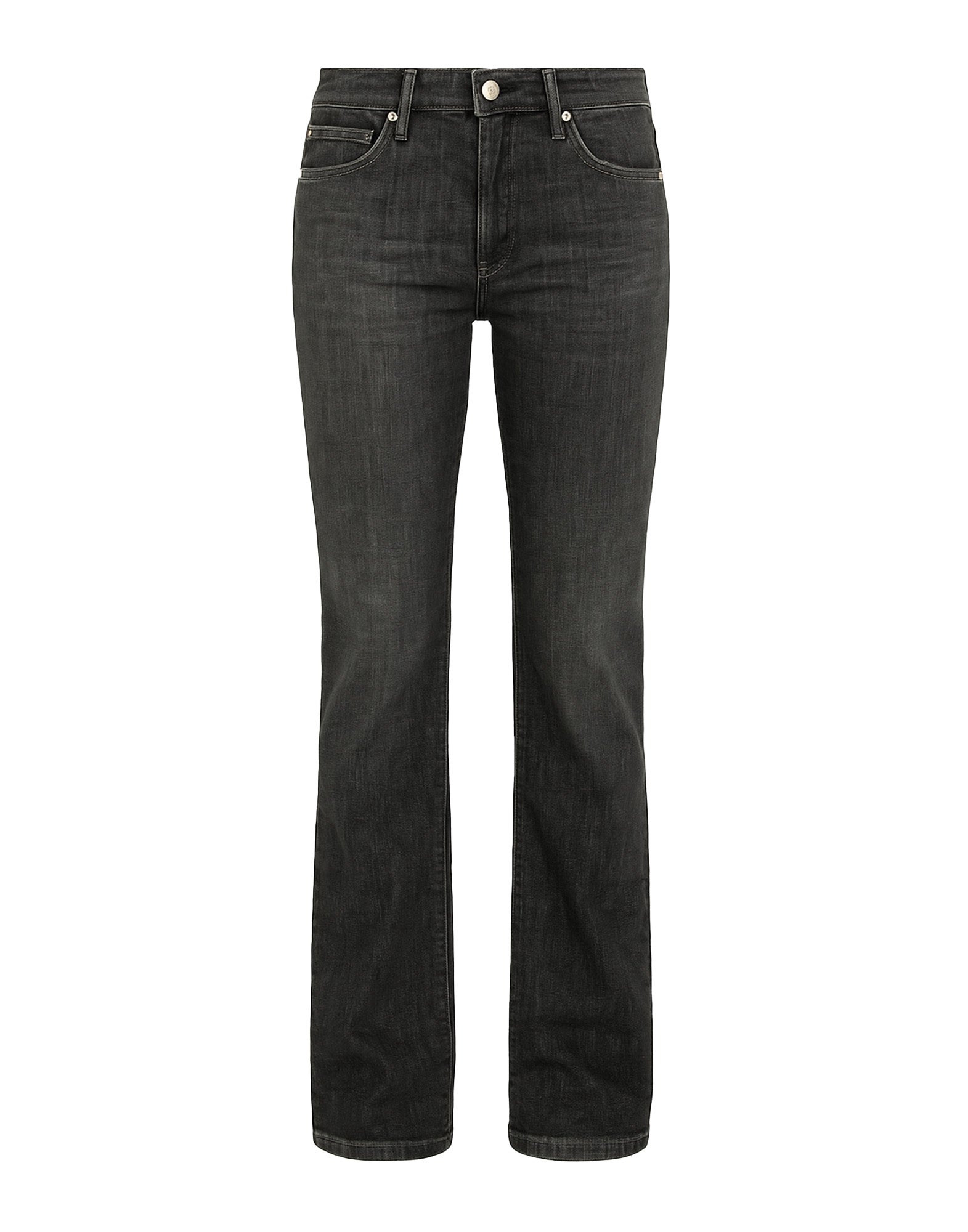 DEPARTMENT FIVE Jeans Bootcut Cliff in Denim Stretch Nero Stone Washed