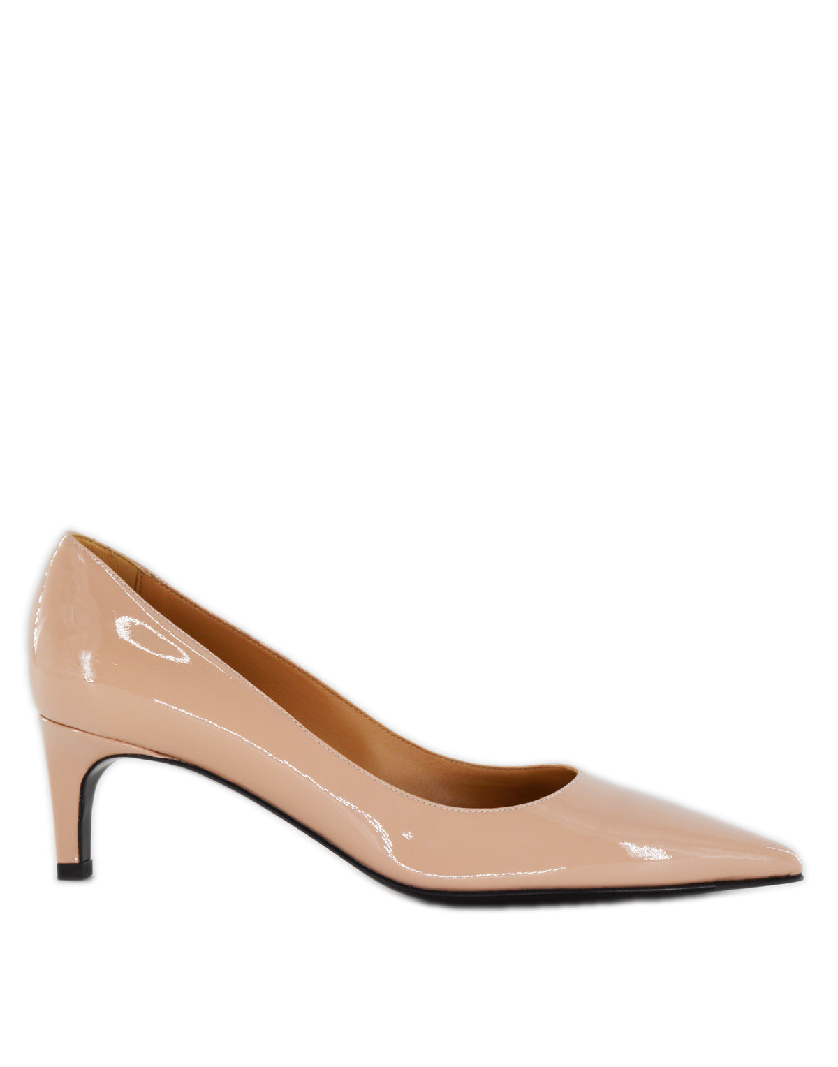 DOUUOD Escarpins vernis à bout pointu Ball Pink