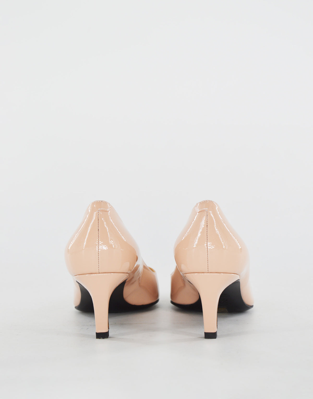 DOUUOD Escarpins vernis à bout pointu Ball Pink