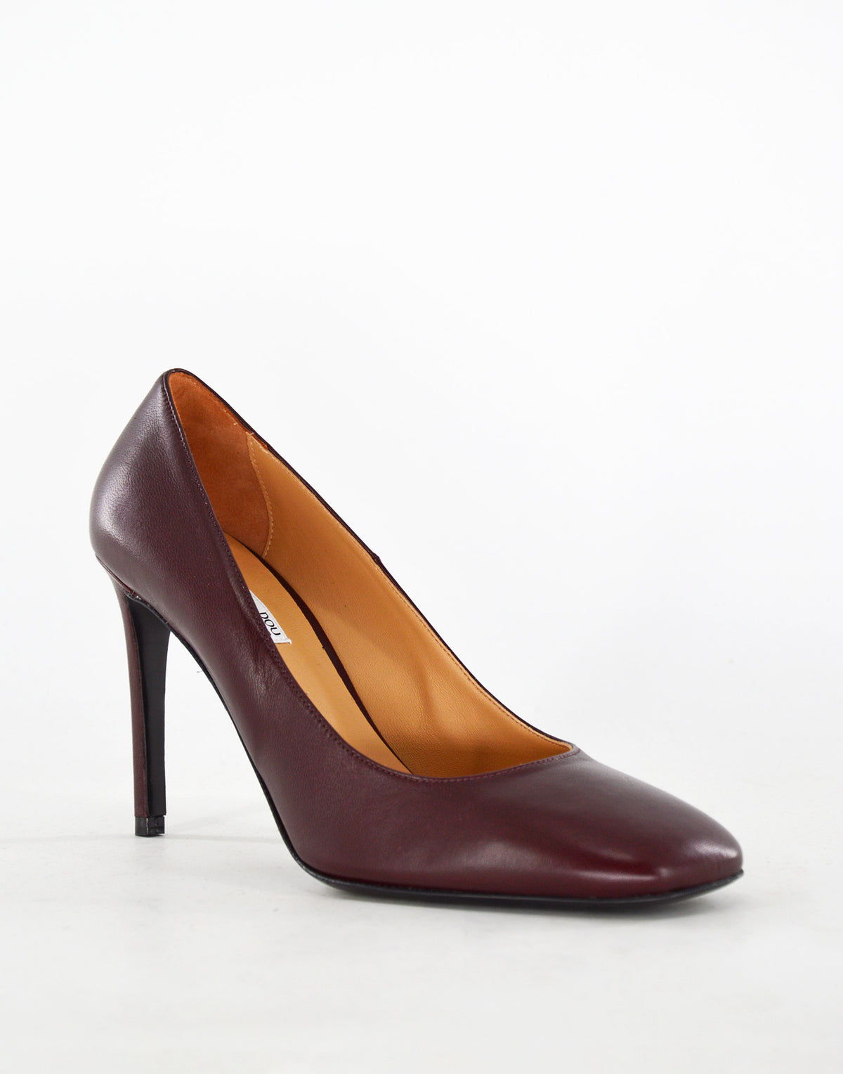 DOUUOD Décolleté in Nappa Bordeaux