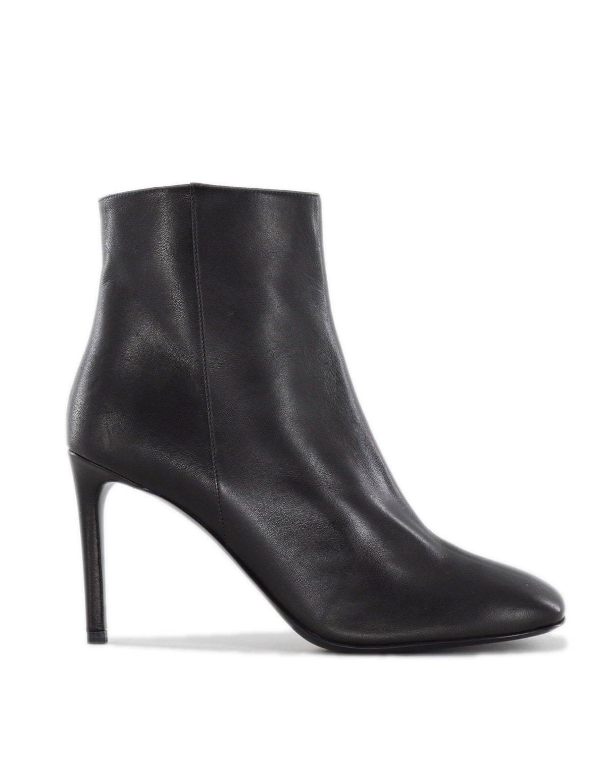 DOUUOD Bottines en nappa à talon noir