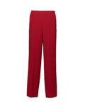 DOUUOD Pantaloni Ampi in Cady Fluido