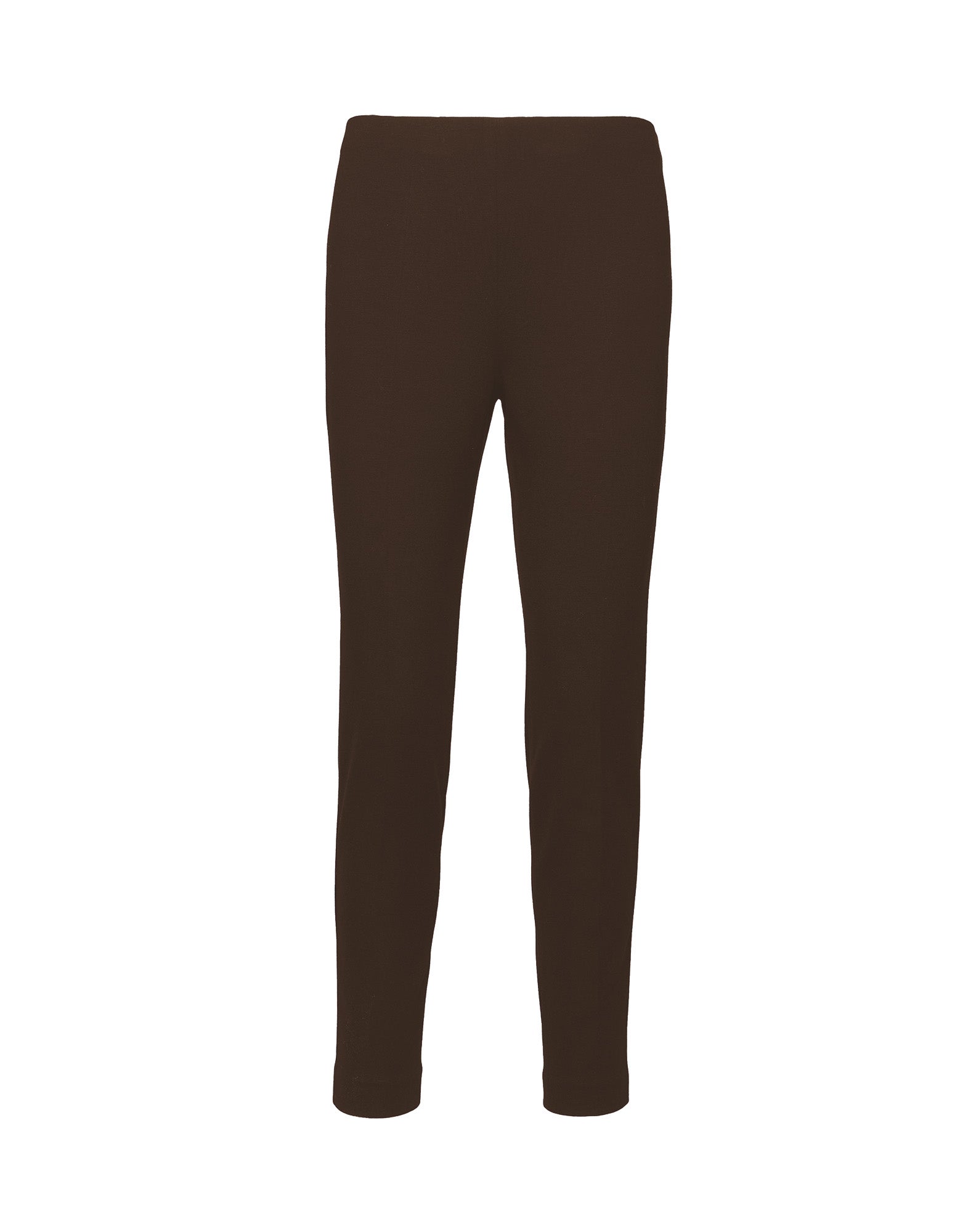 DOUUOD Pantaloni Leggings in Punto Milano Ciocco