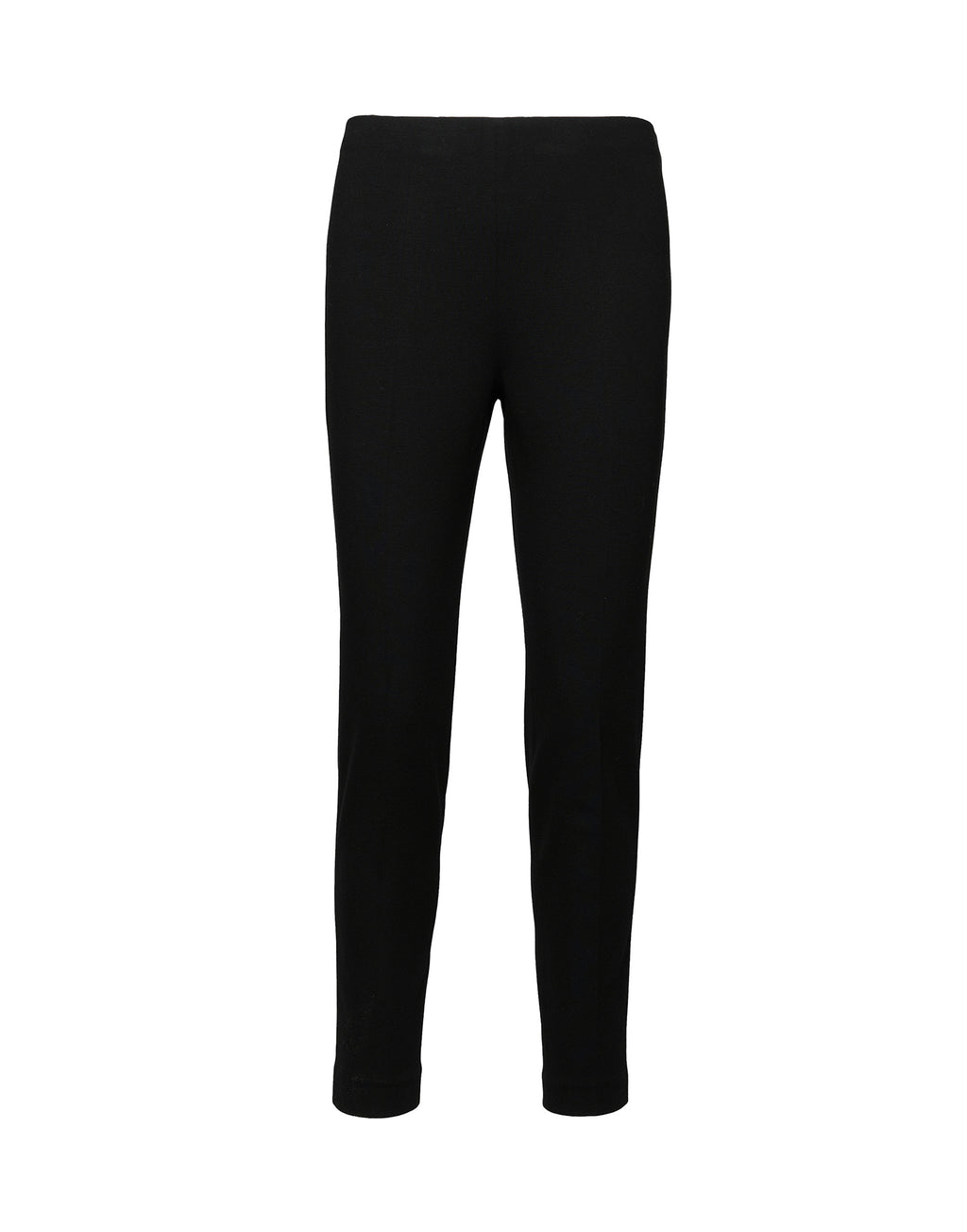 DOUUOD Pantaloni Leggings in Punto Milano Neri
