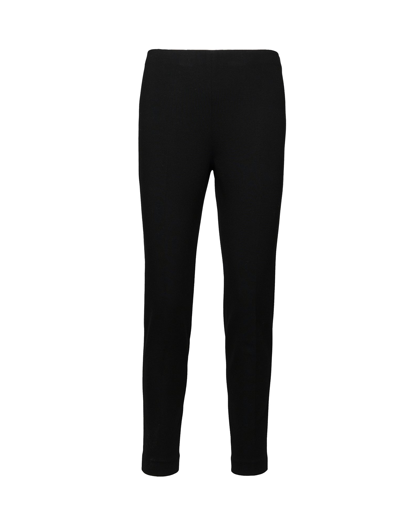 DOUUOD Pantaloni Leggings in Punto Milano Neri