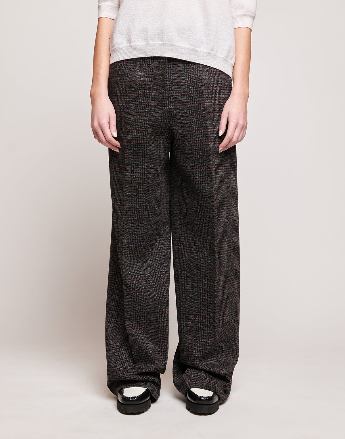 DOUUOD Pantaloni Maschili in Galles Jacquard