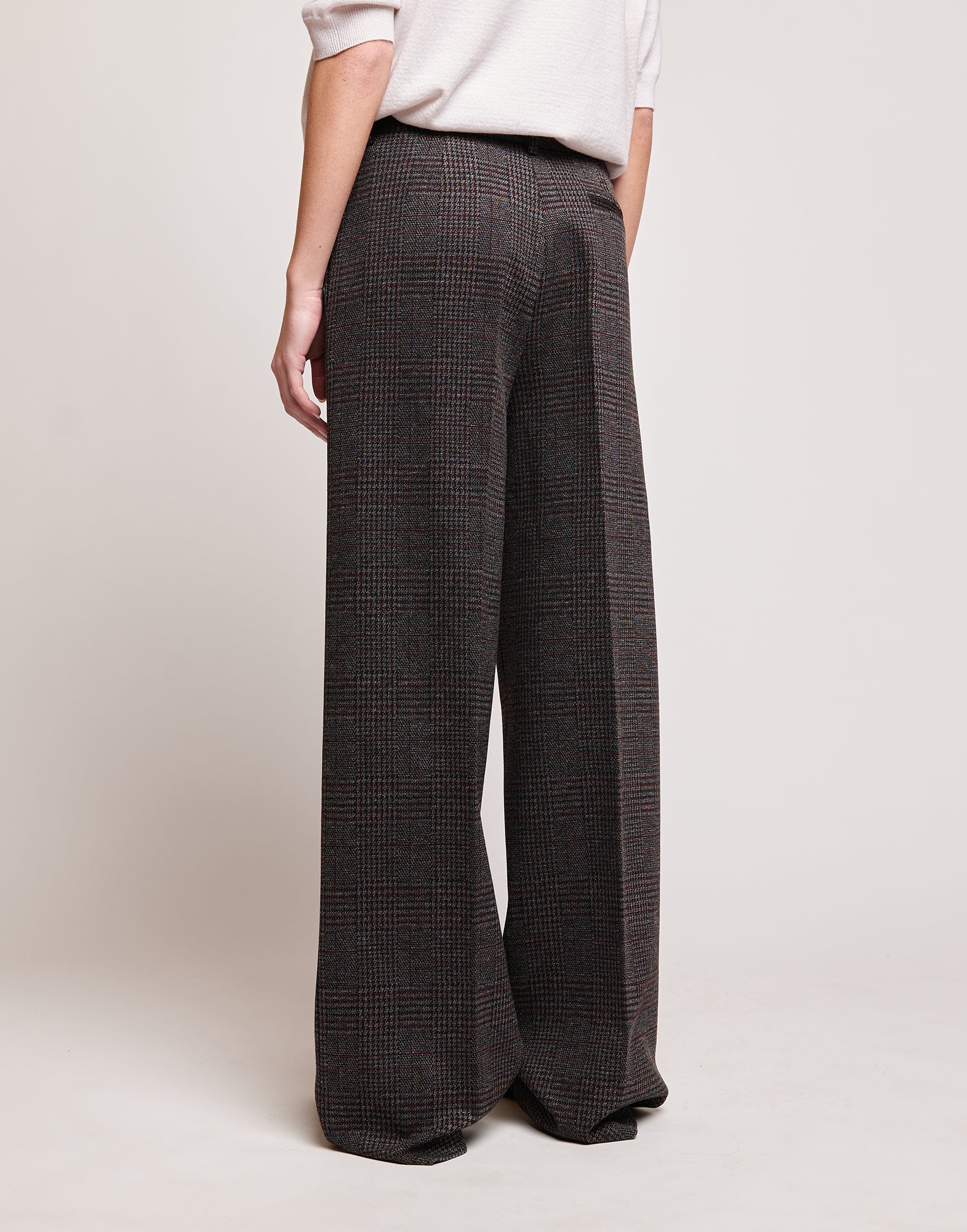 DOUUOD Pantaloni Maschili in Galles Jacquard