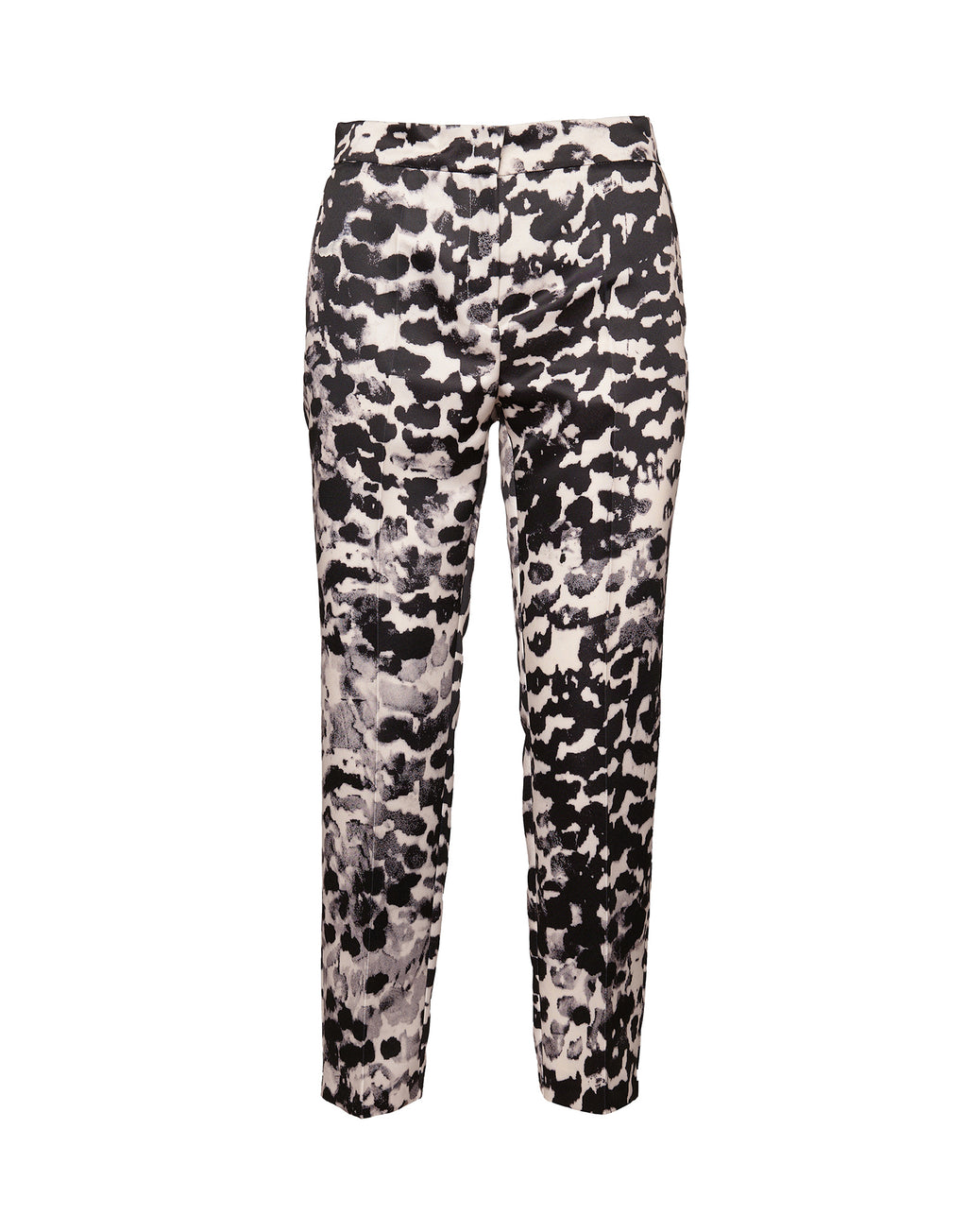 DOUUOD Pantaloni Maschili in Duchesse Stampata Maculata