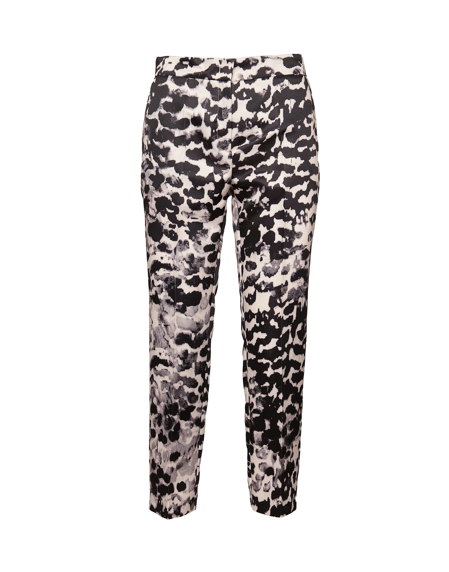 DOUUOD Pantaloni Maschili in Duchesse Stampata Maculata
