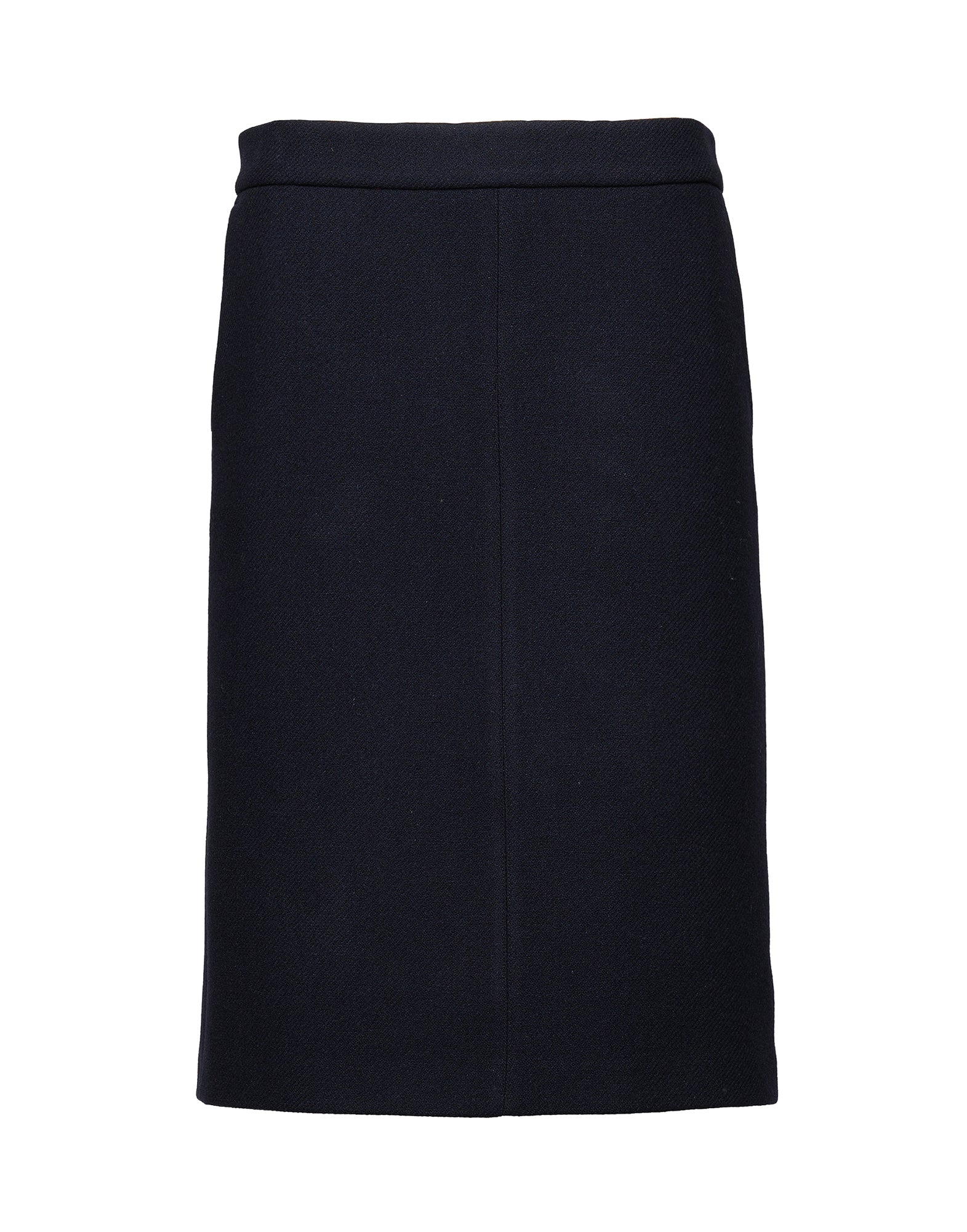 DOUUOD Gonna in Double Twill Sostenibile Oltremare