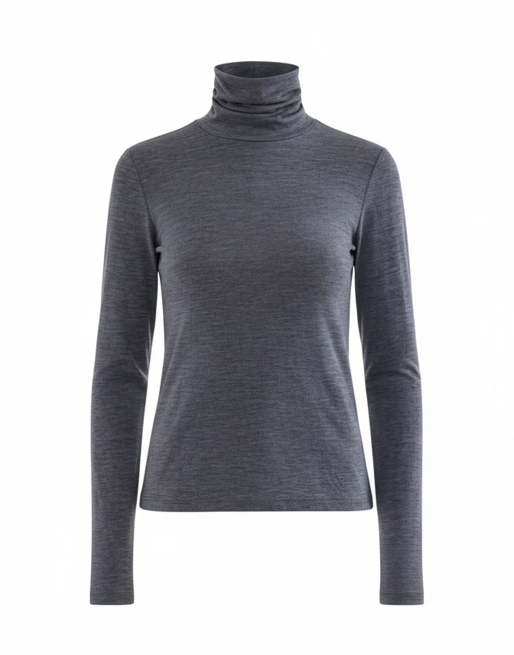 ERIKA CAVALLINI Lupetto Adriel in Jersey di Lana Dark Grey