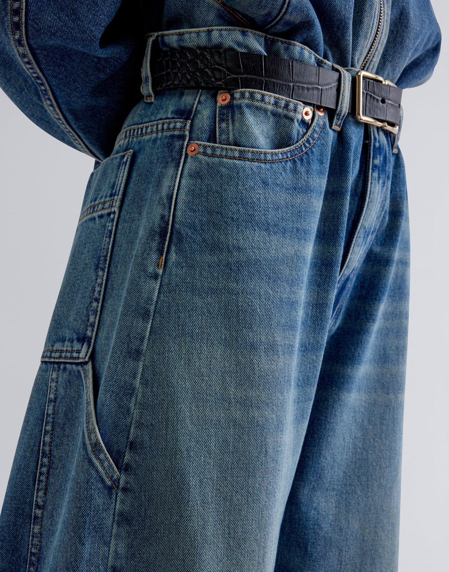 ERIKA CAVALLINI Jeans Samuele in Denim Tea Wash
