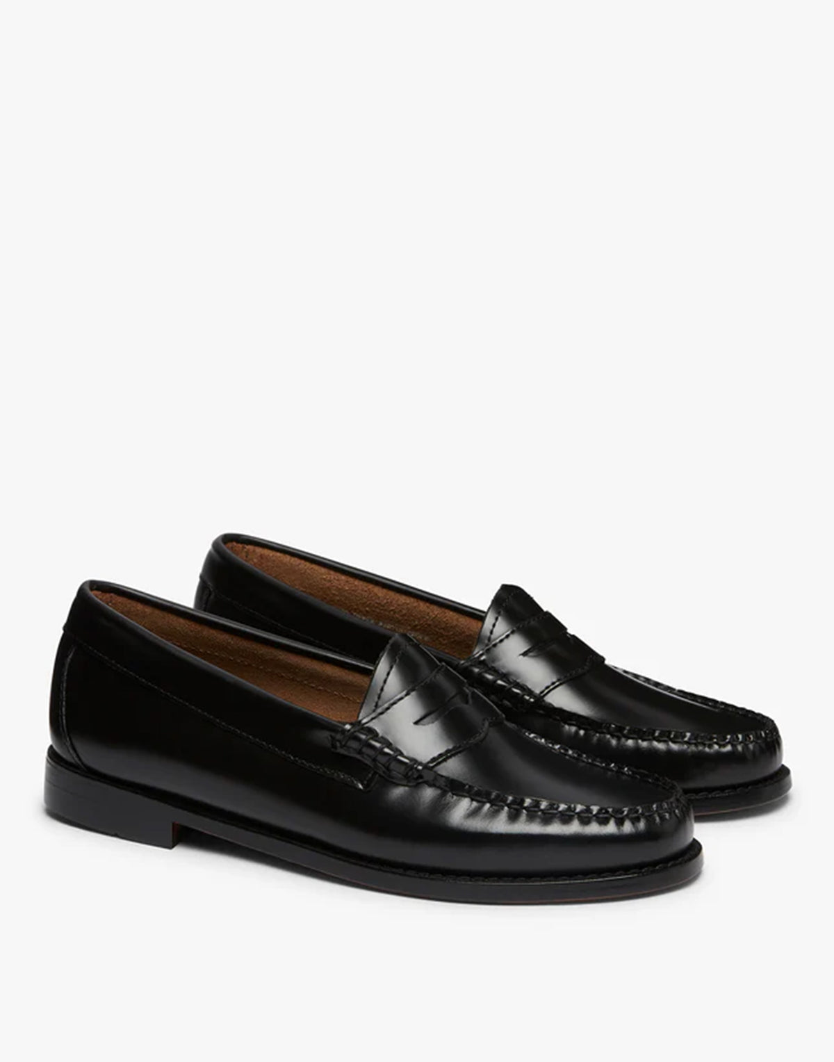 GH BASS Mocassini Weejuns Penny in Pelle Nera
