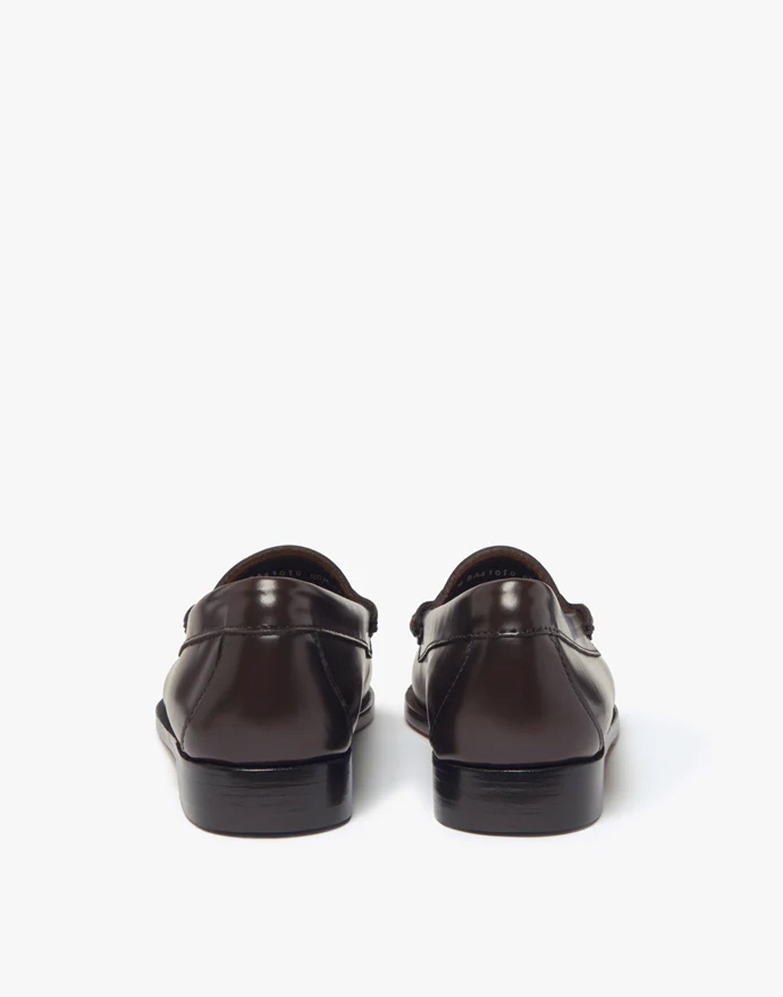 GH BASS Mocassini Weejuns Penny in Pelle Chocolate