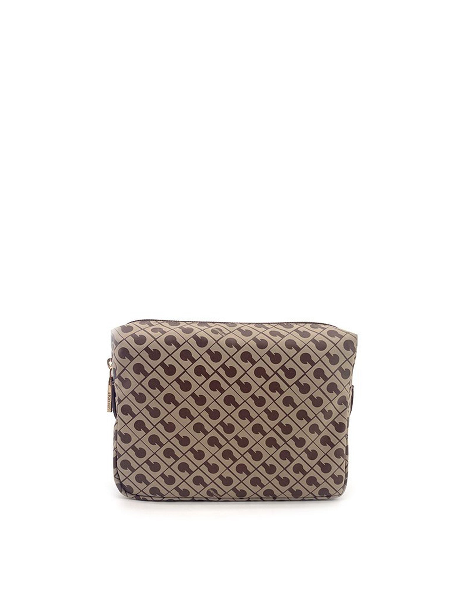 GHERARDINI Beauty Case in Tesuto Softy Tabacco Burro
