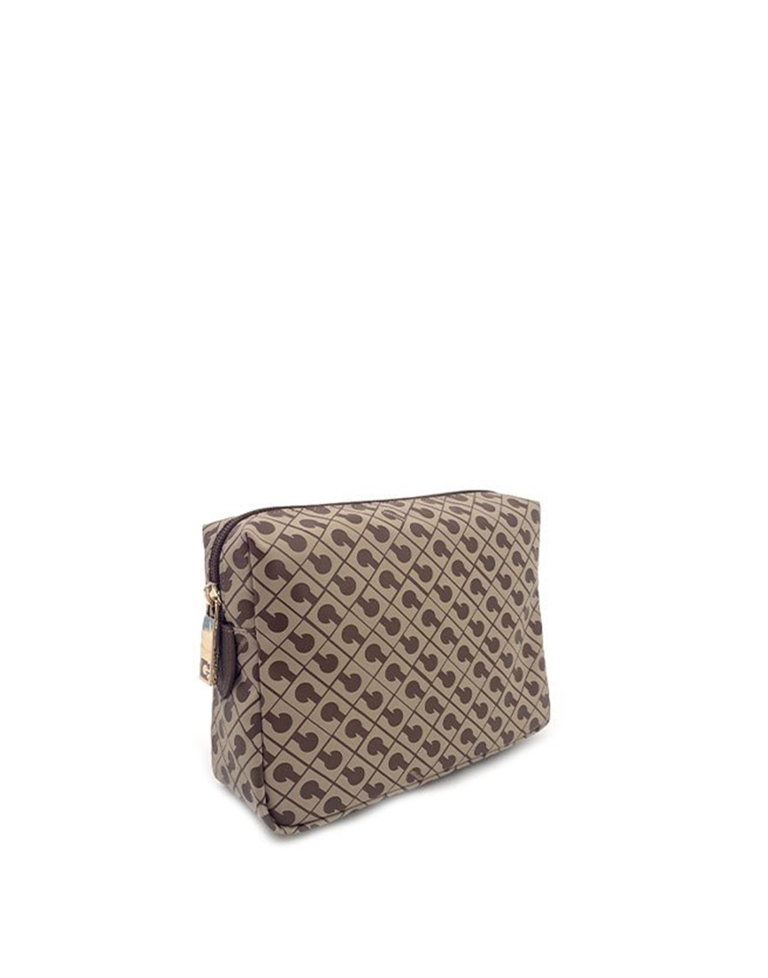 GHERARDINI Beauty Case in Tesuto Softy Tabacco Burro
