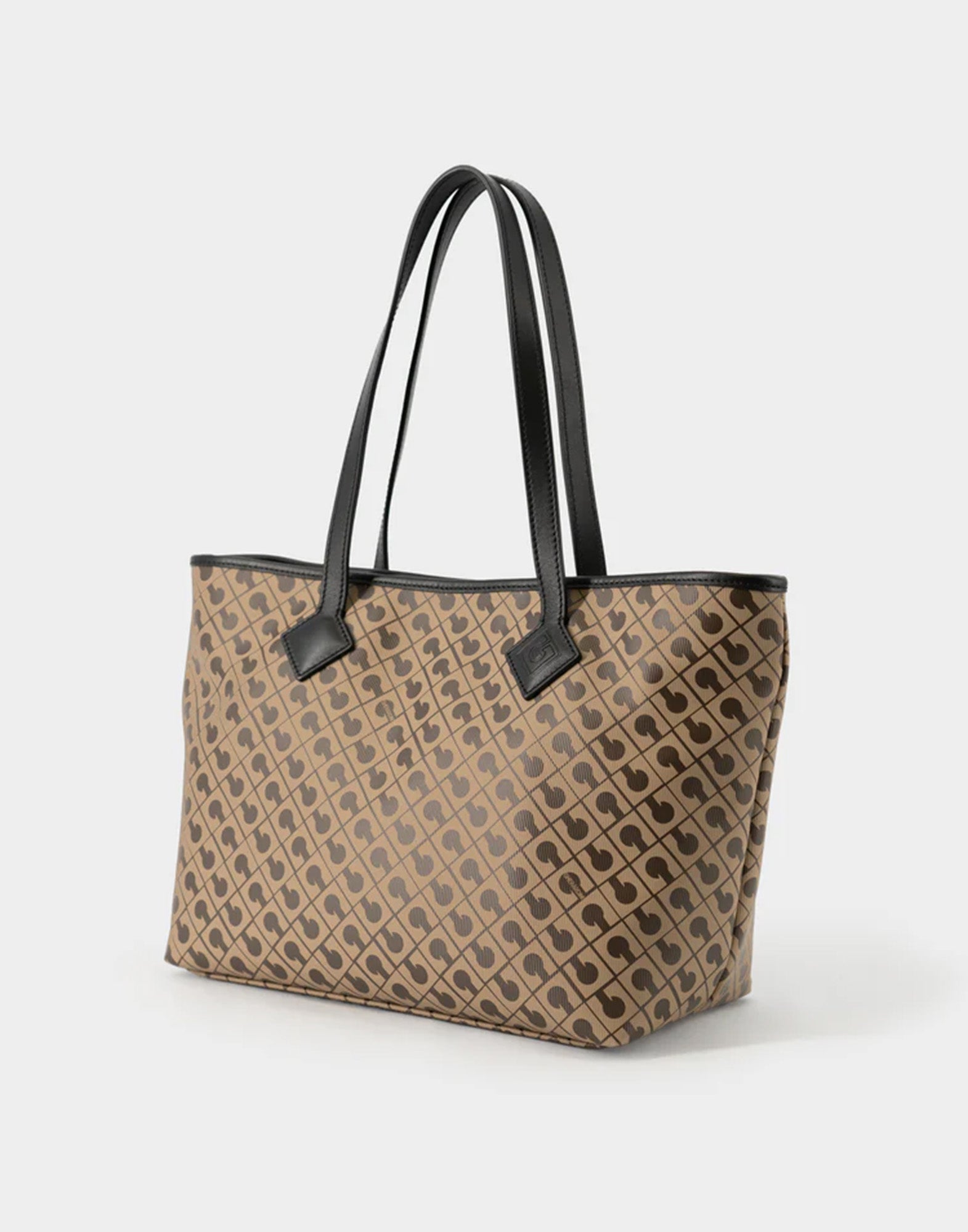 GHERARDINI Shopper Grande in Tessuto Millerighe