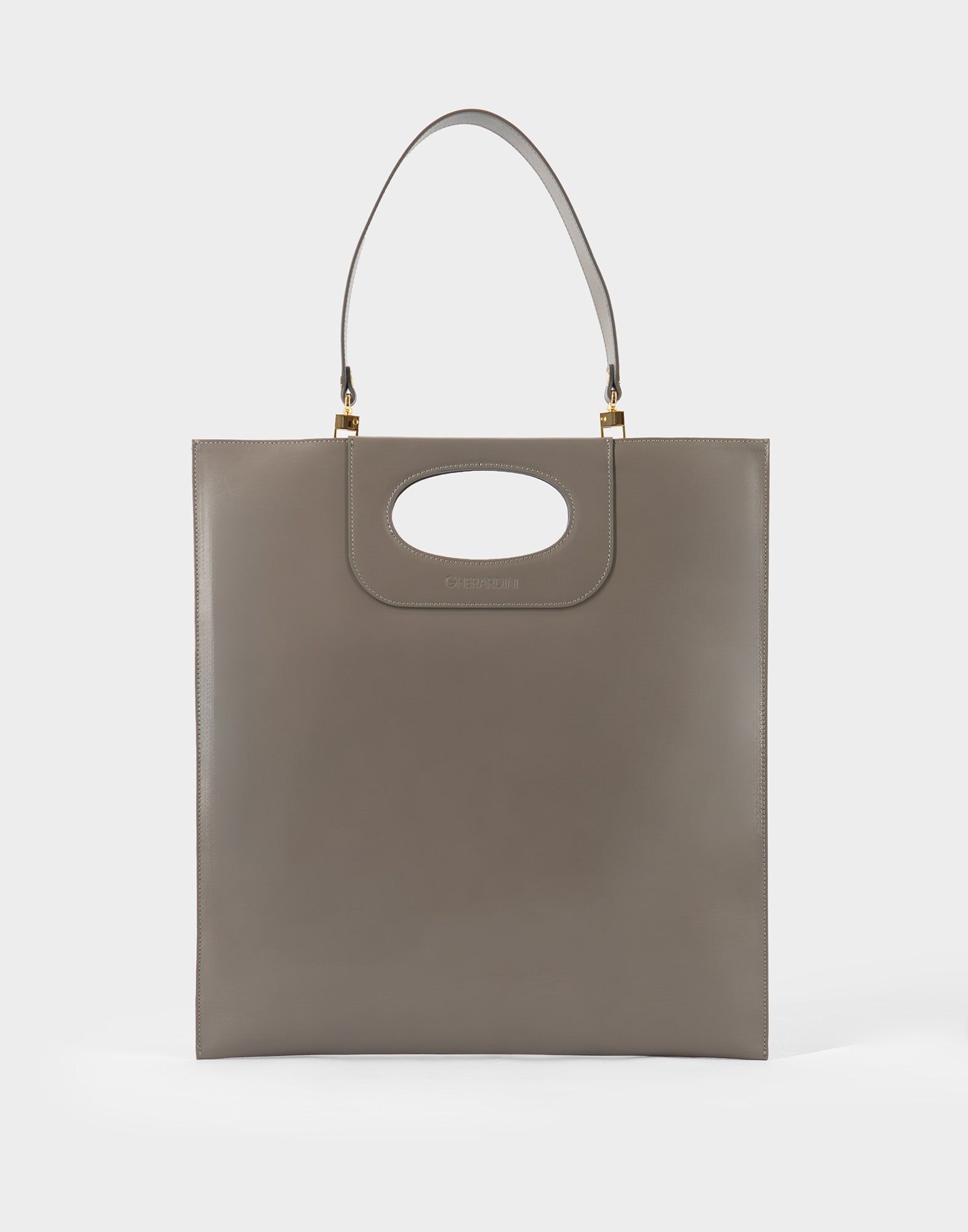 GHERARDINI Piattina Edizione Limitata in Pelle Grey