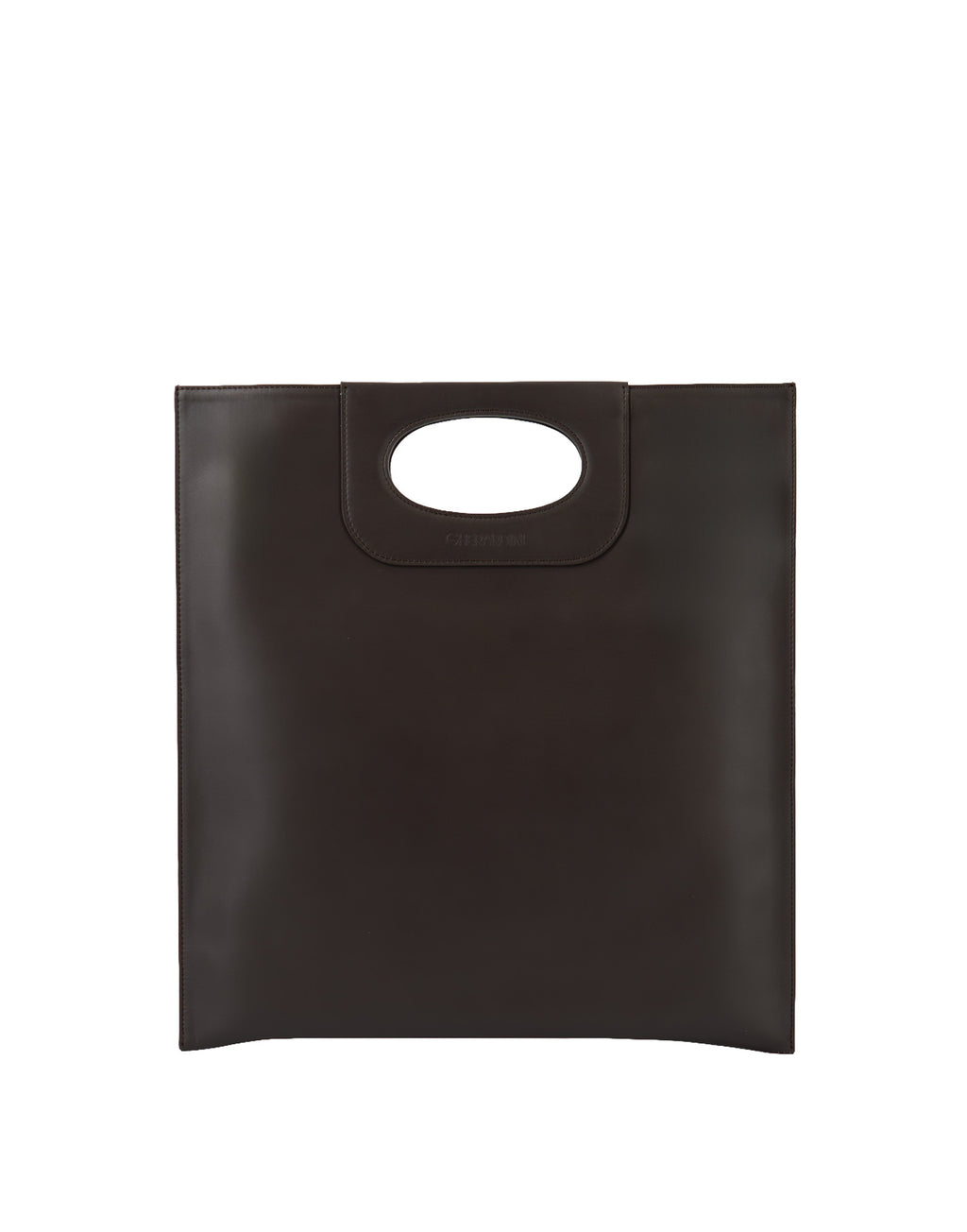 GHERARDINI Piattina Edizione Limitata in Pelle Chocolate Brown