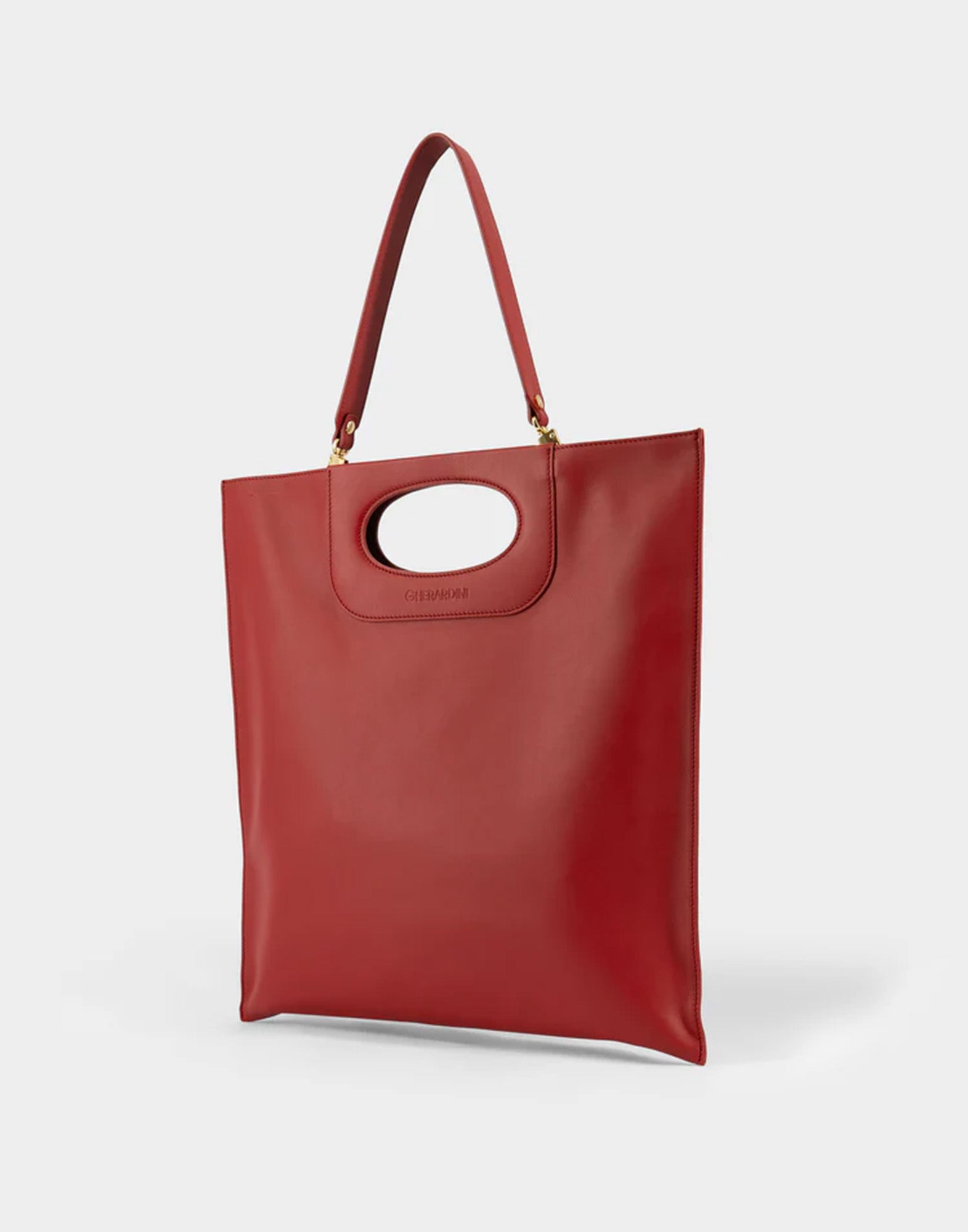 GHERARDINI Piattina Edizione Limitata in Pelle Red