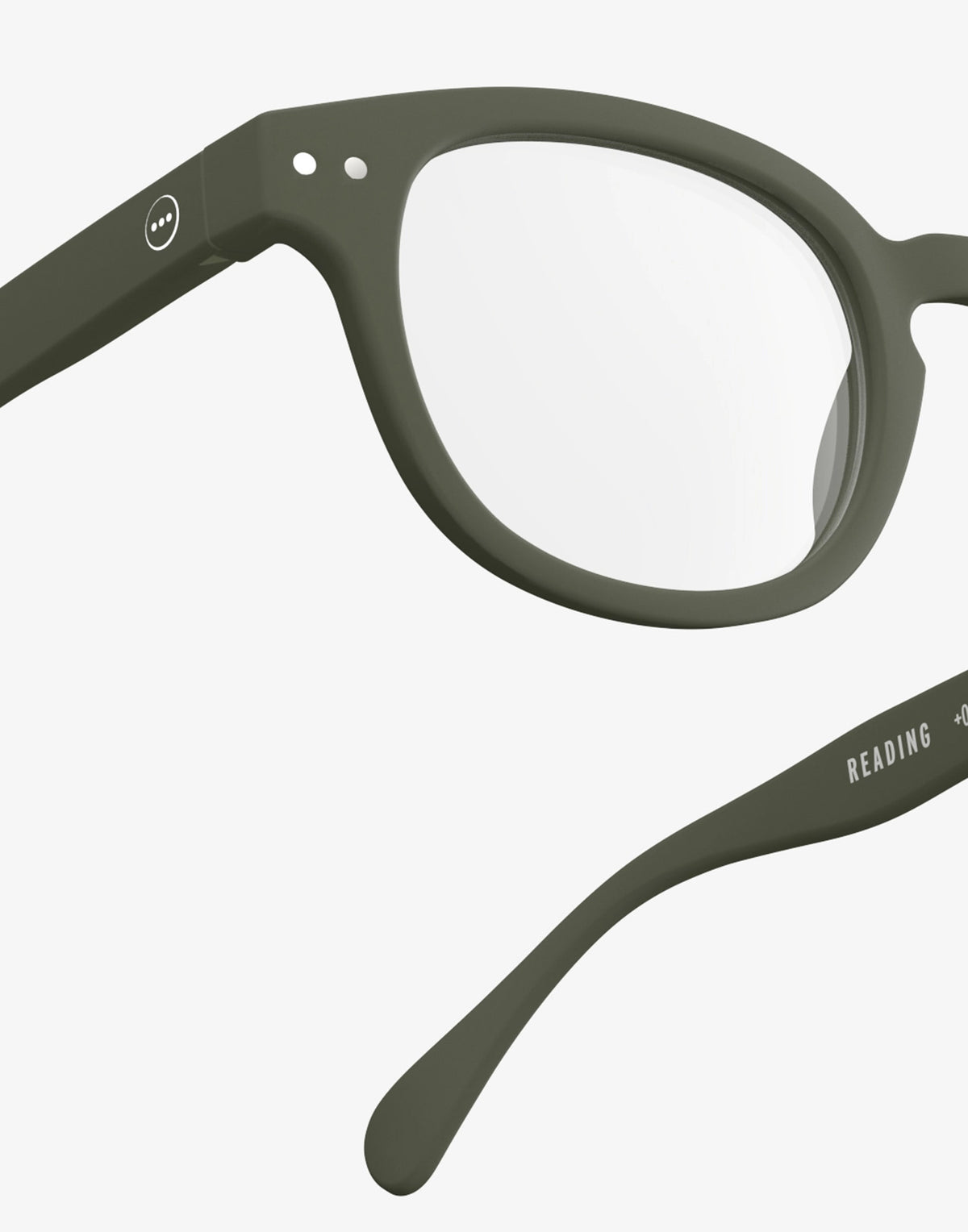 IZIPIZI Lunettes de lecture Mod. C Kaki Green