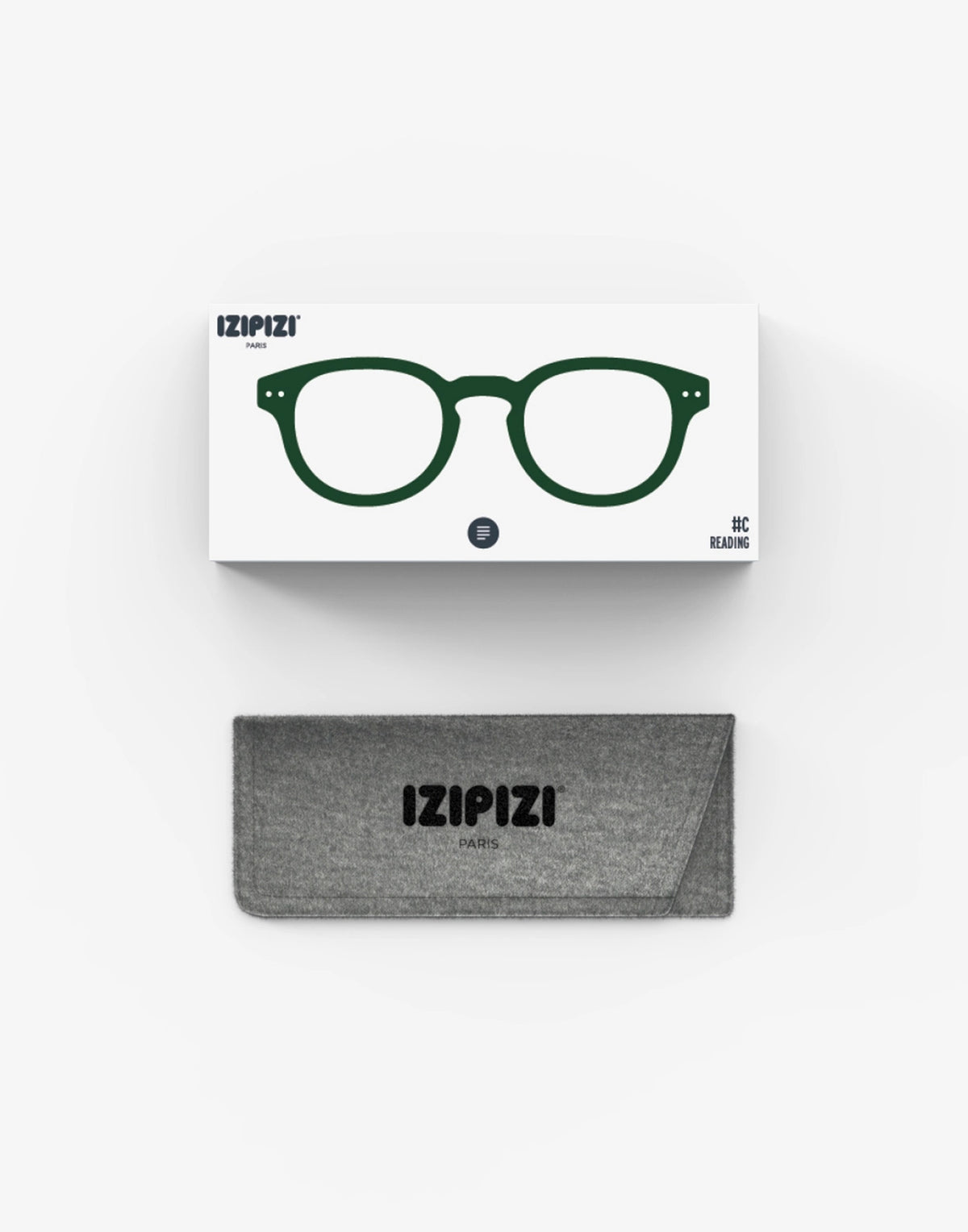 IZIPIZI Lunettes de lecture Mod. C Kaki Green