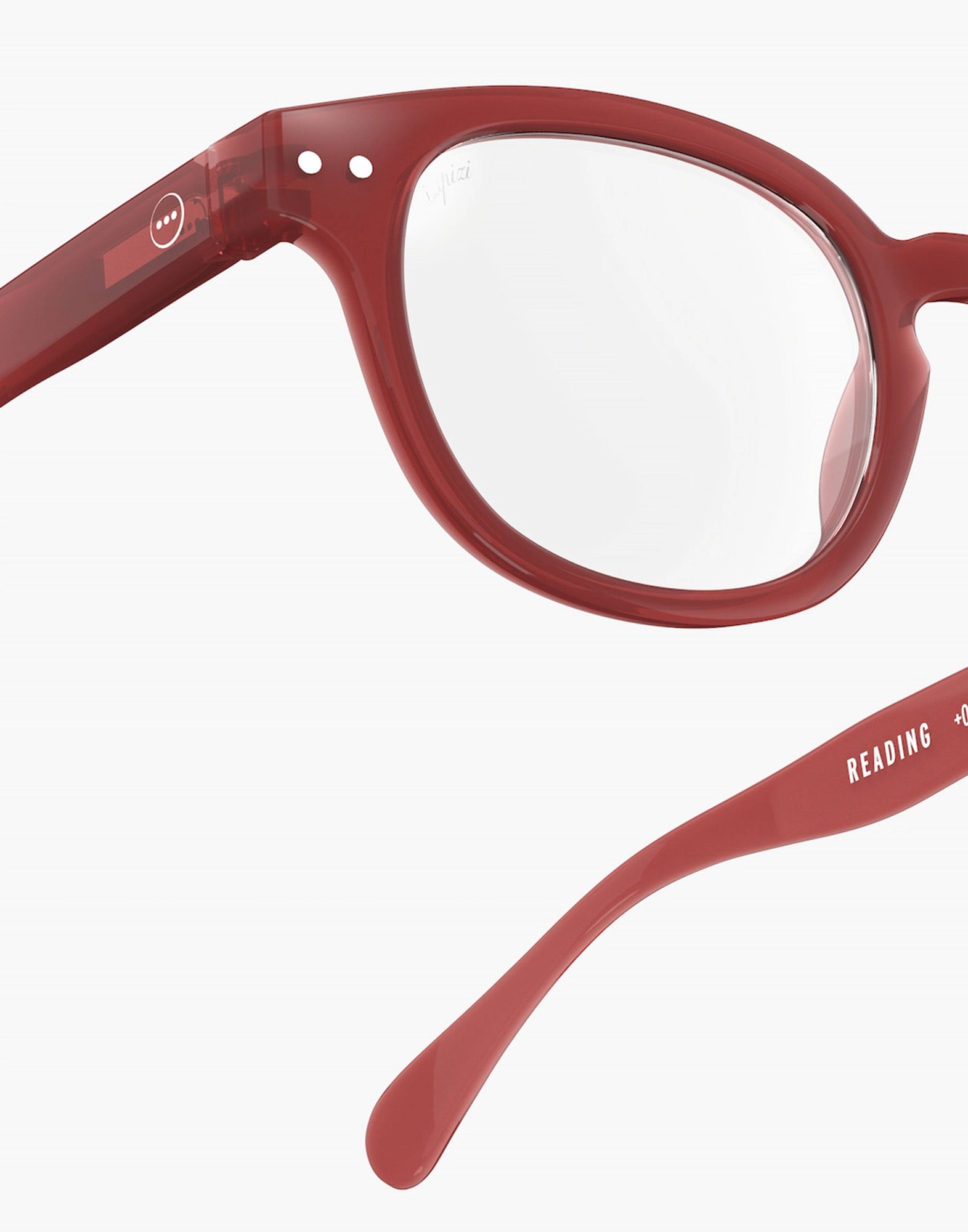 IZIPIZI Occhiali da Lettura Mod. C Carmine Red