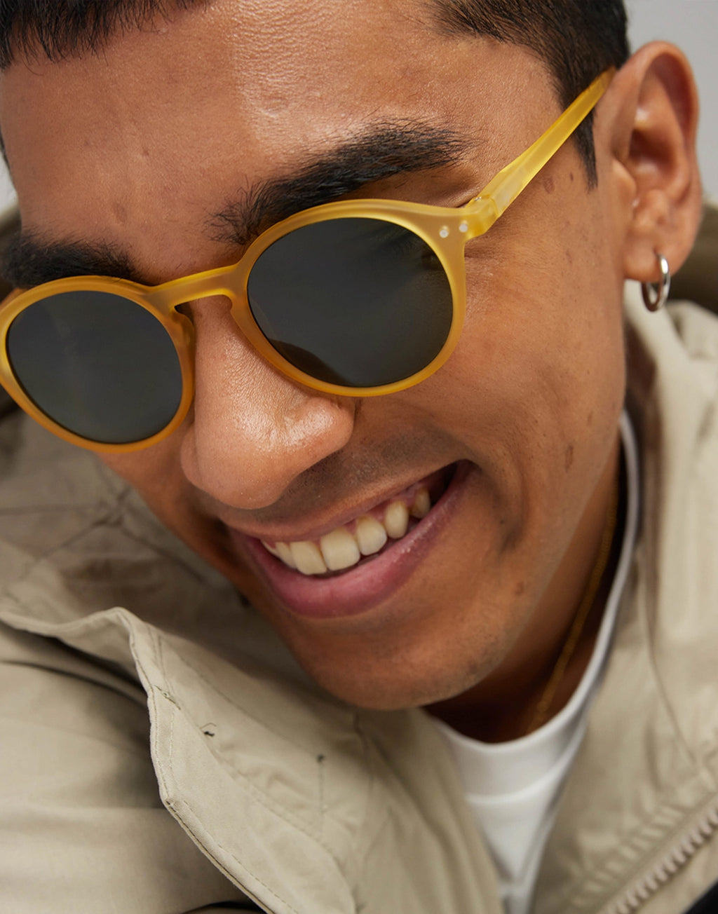 IZIPIZI Occhiali da Sole Mod. D Yellow Honey