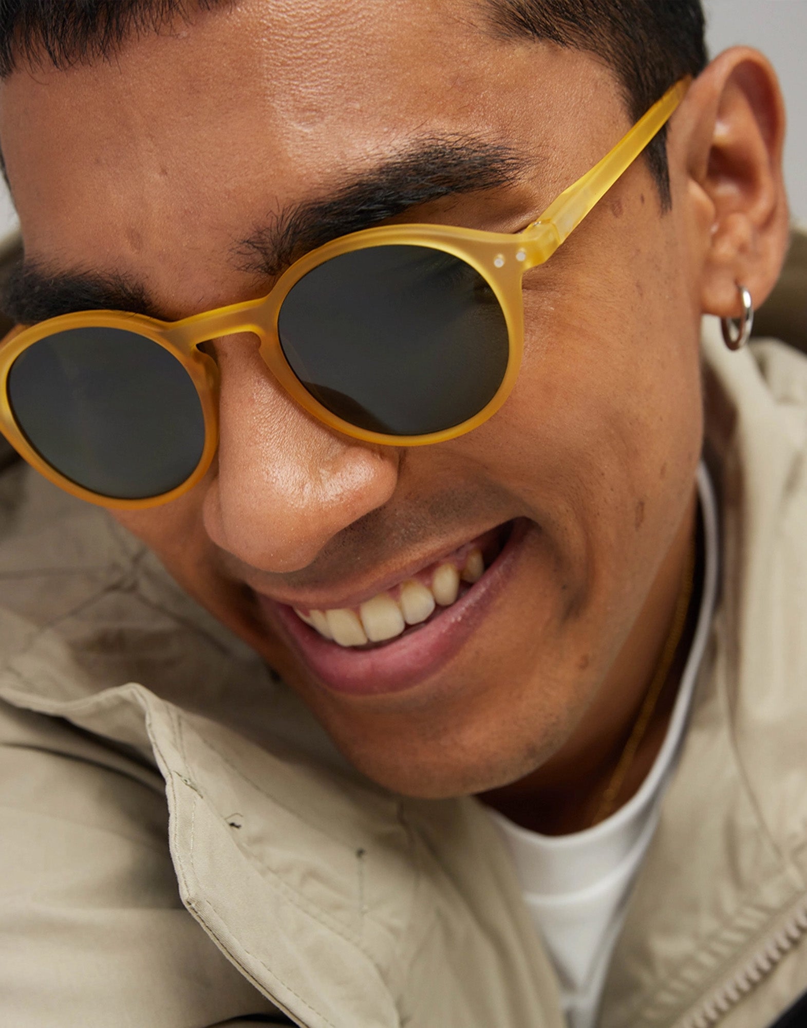 IZIPIZI Occhiali da Sole Mod. D Yellow Honey