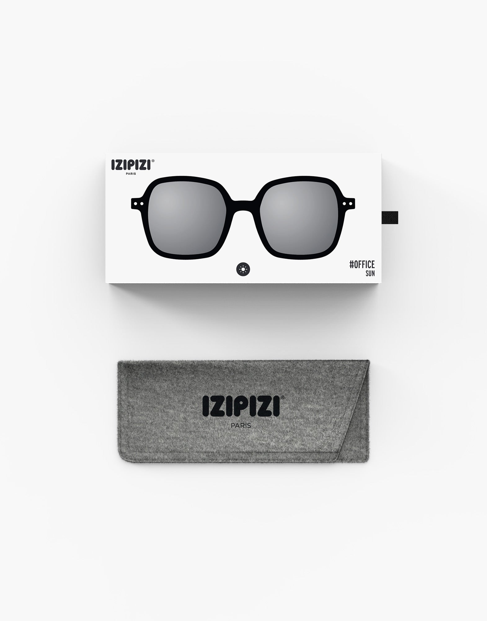 IZIPIZI Occhiali da Sole Mod. Office Black