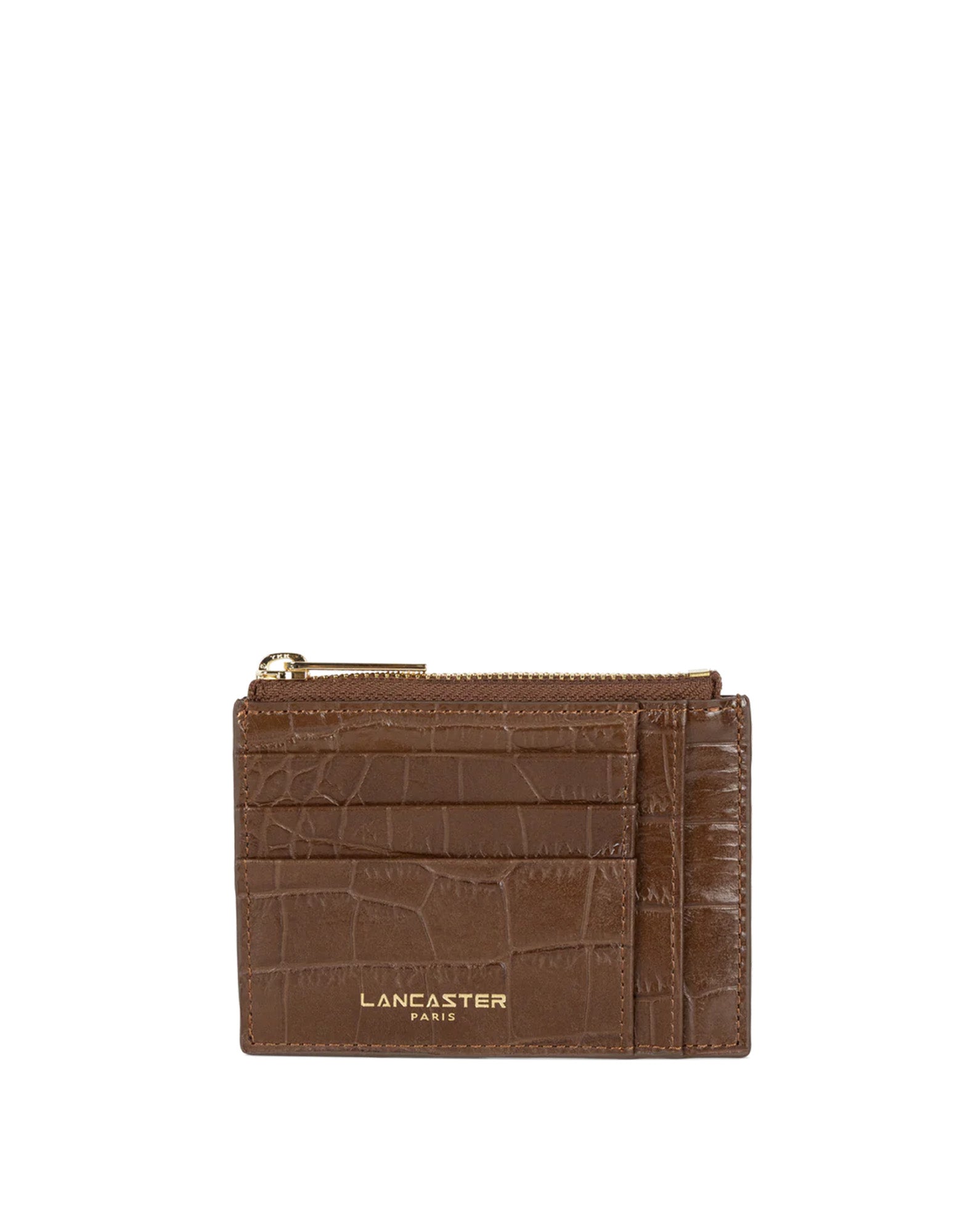 LANCASTER Portacarte con Zip Exo Vison