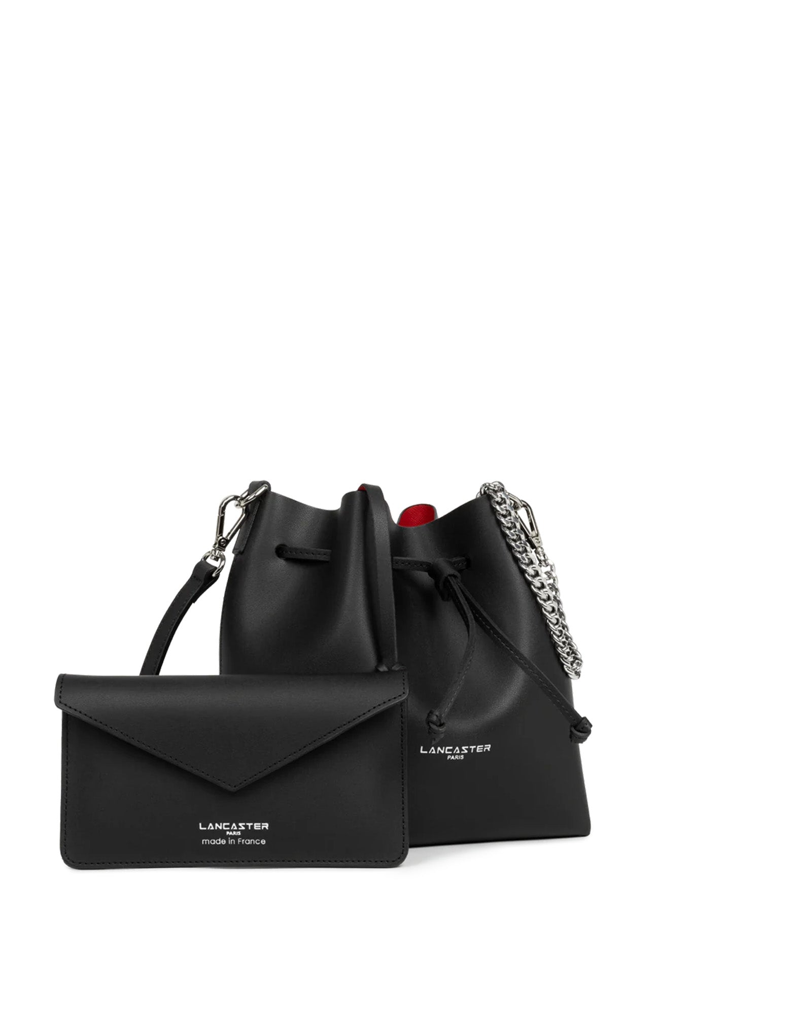 LANCASTER Secchiello Piccolo Pur & Element City Noir/Rouge